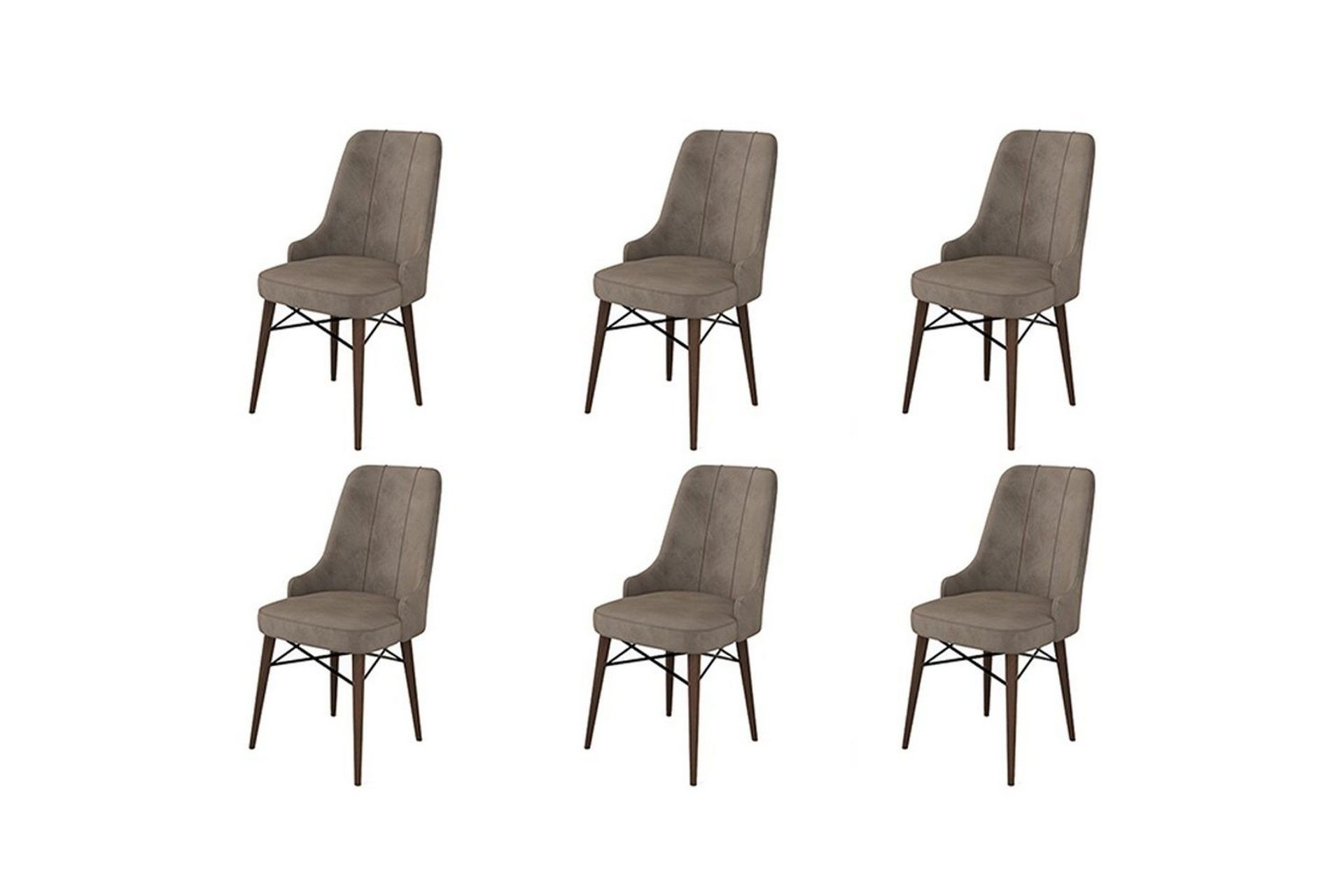 Matstol Jandela Cappuccino / brun - Cappuccino / brun