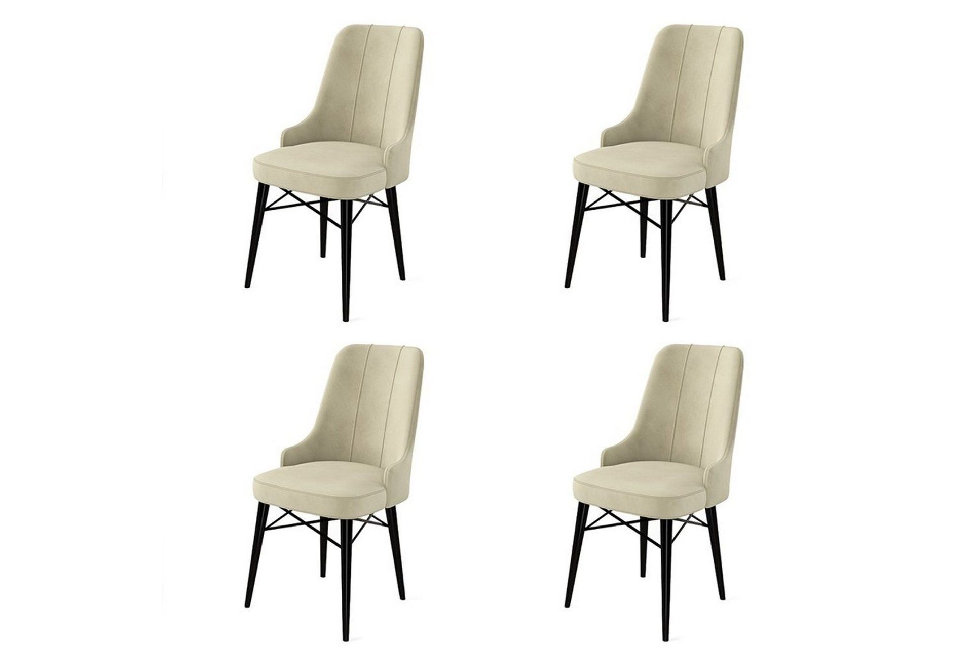 Matstol Jandela Gr&auml;dde / Svart - Gr&auml;dde / Svart