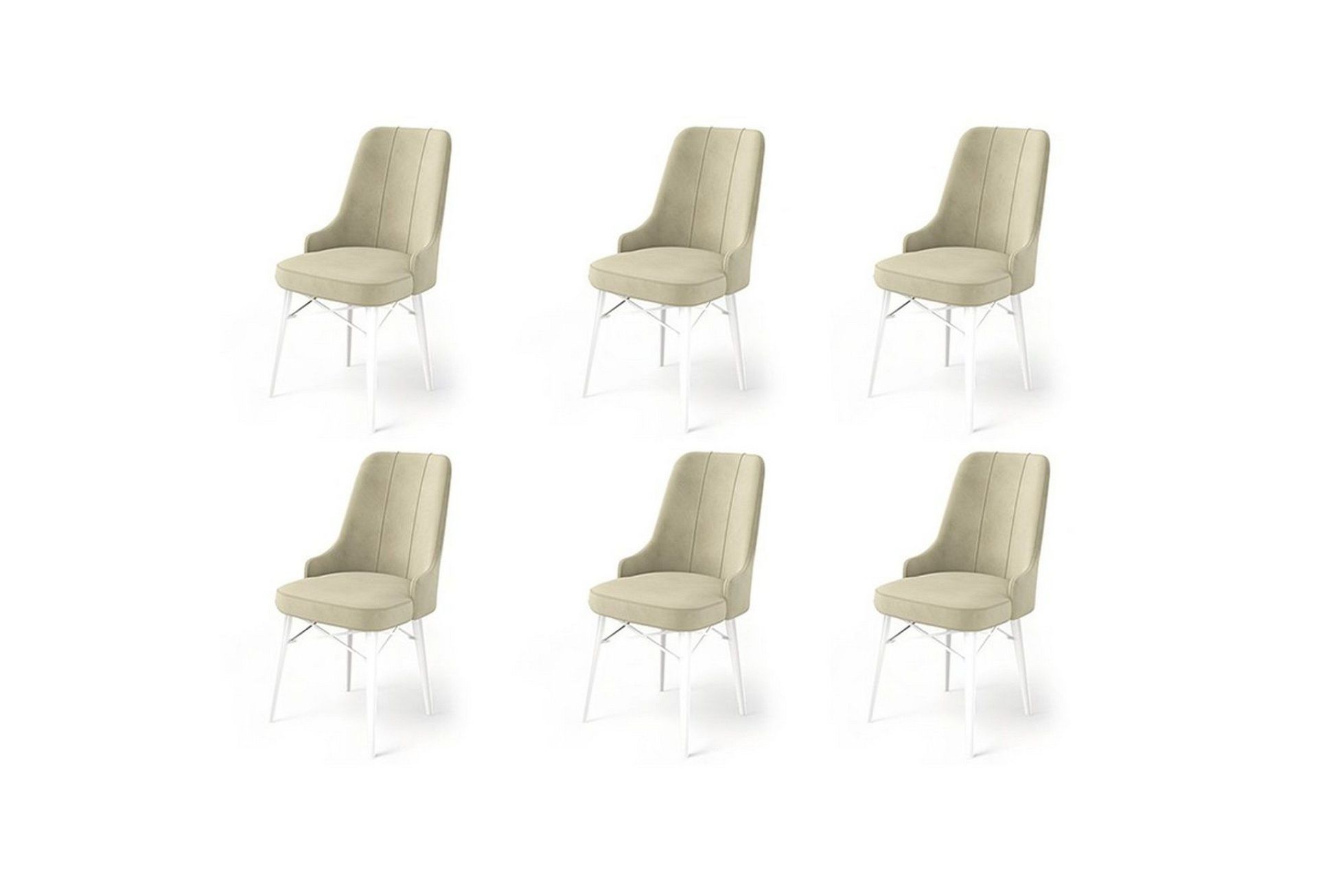 matstol jandela gräddfärgad / vit - gräddfärgad / vit