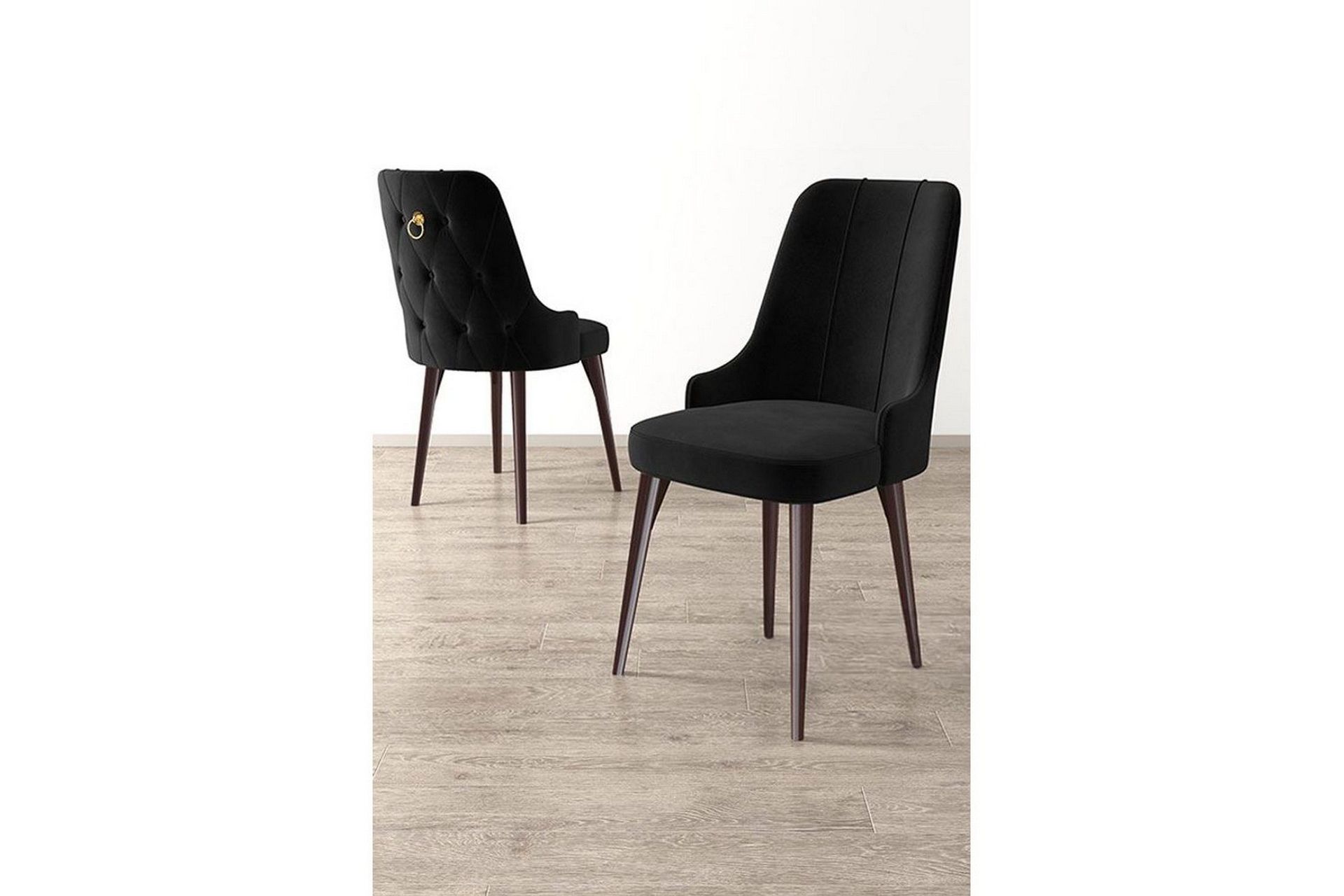 Matstol Jebi Svart / Brun - Svart / Brun