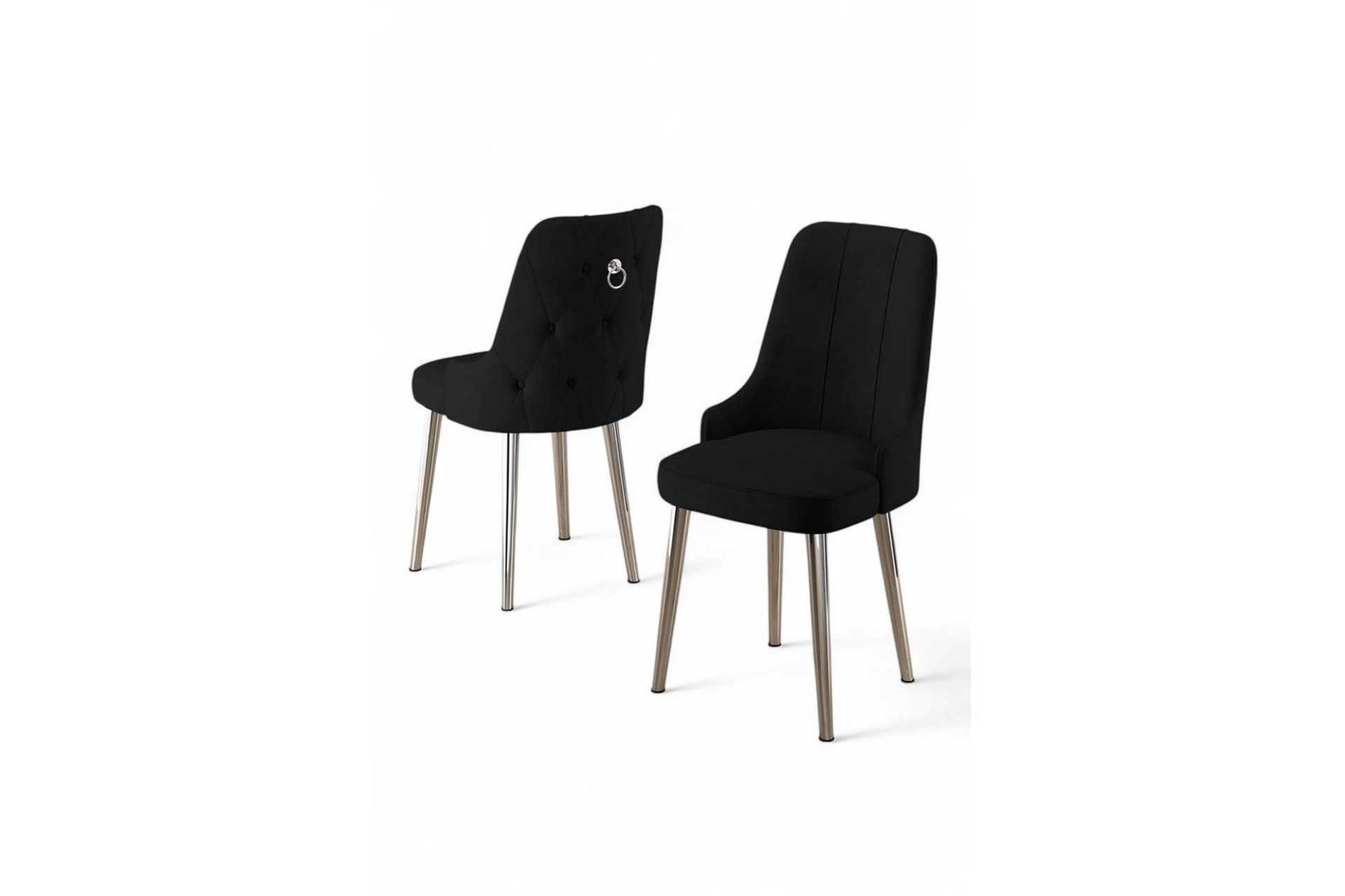 matstol jebi svart / krom - svart / krom