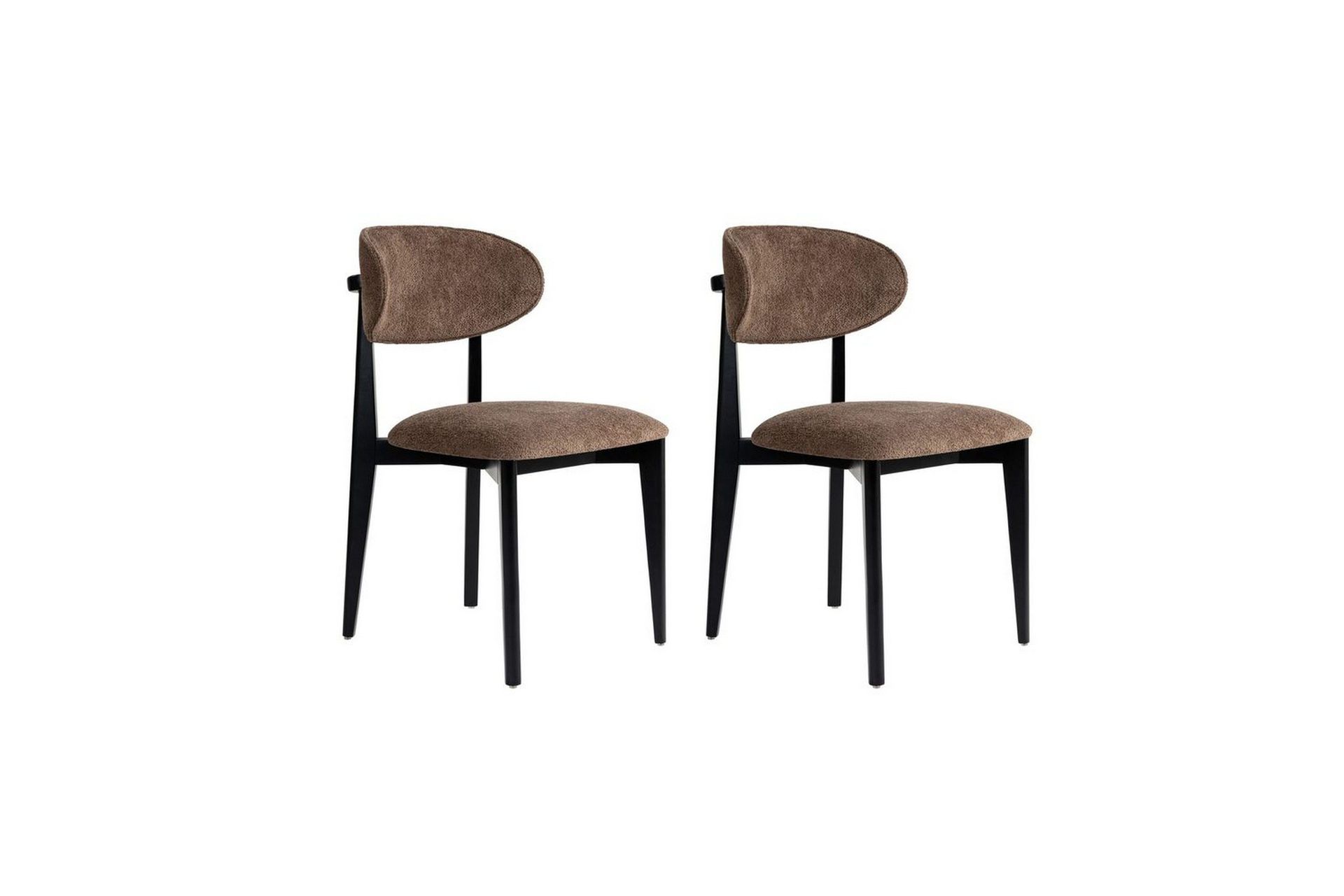 Matstol Sanroman Classic Brun / Svart - Brun / Svart
