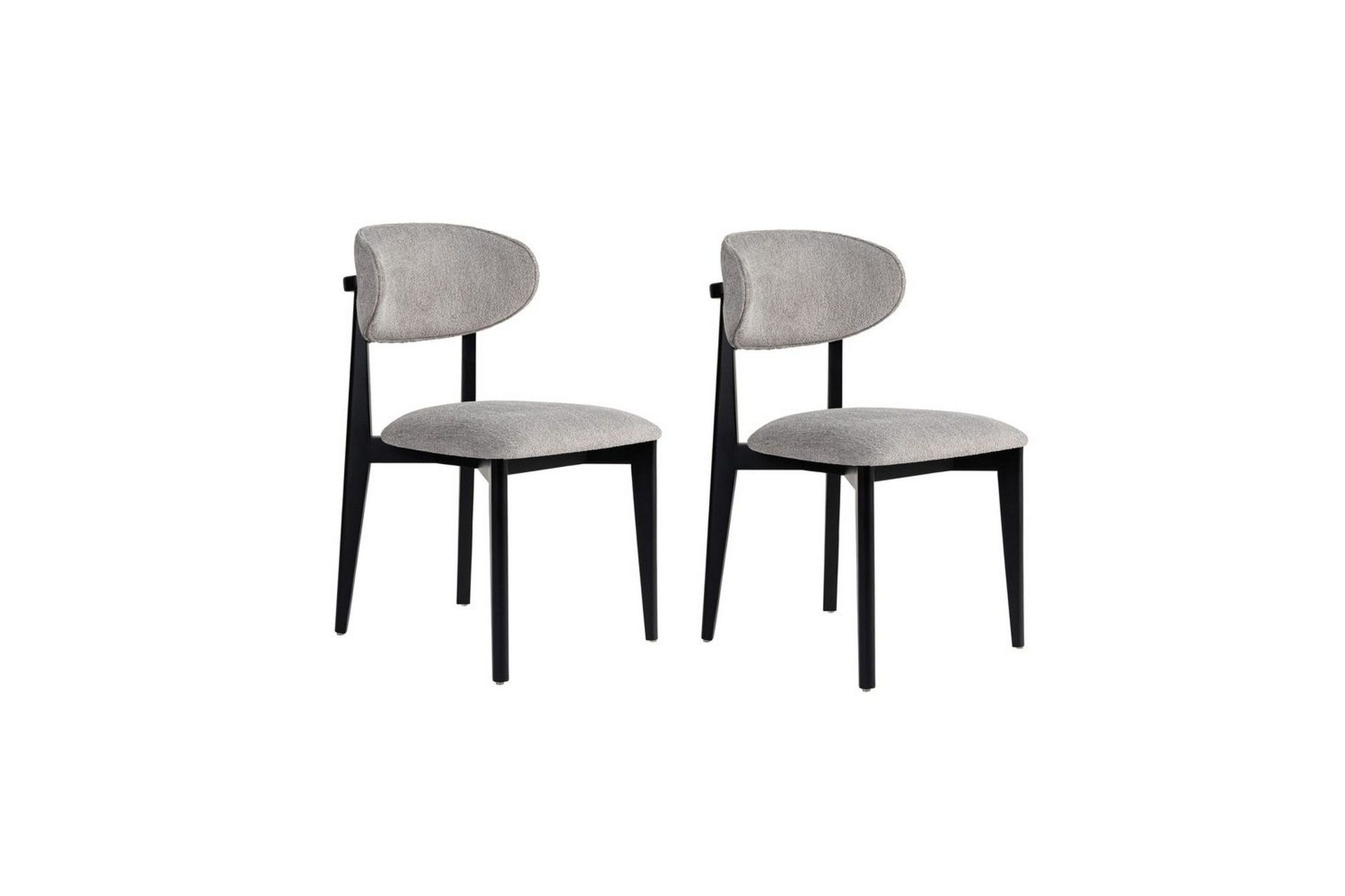 Matstol Sanroman Classic Gr&aring; / Svart - Gr&aring; / Svart