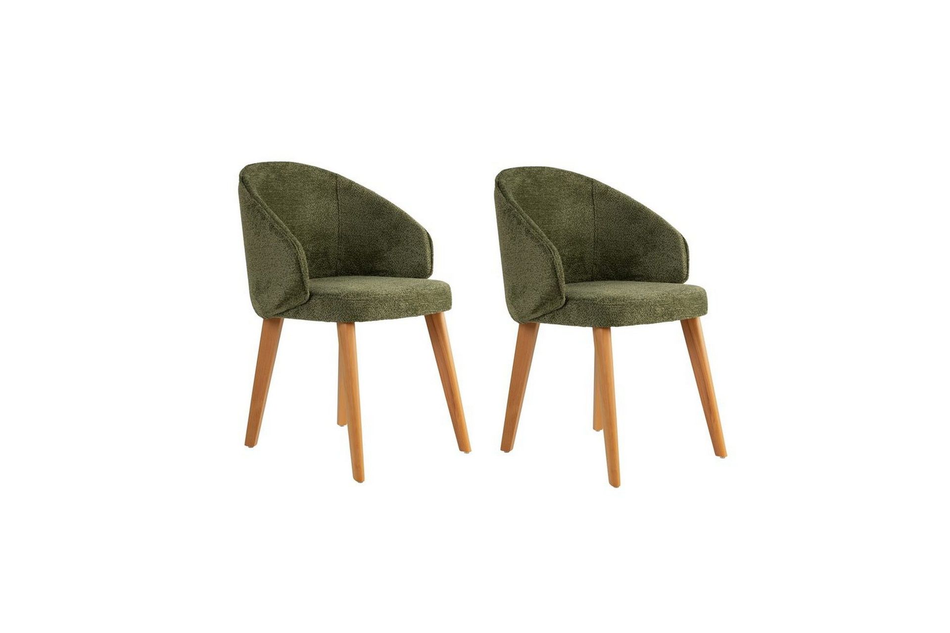 Matstol Sanroman Classic Grön / Mörk Ek - Grön / Mörk Ek
