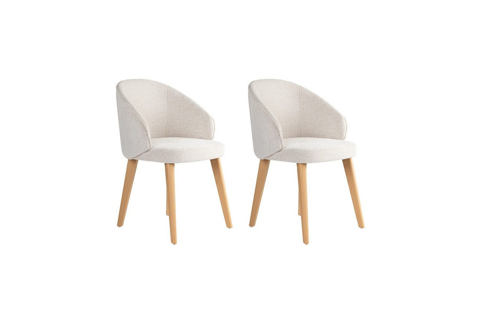 Matstol Sanroman Classic Vit / Ljus Ek - Vit / Ljus Ek