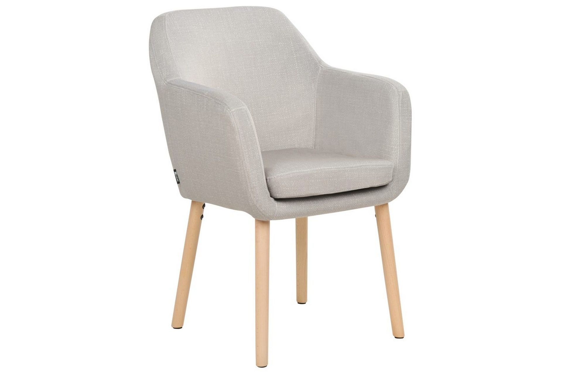 Matstol Yorkville ll - Beige, ljust trä