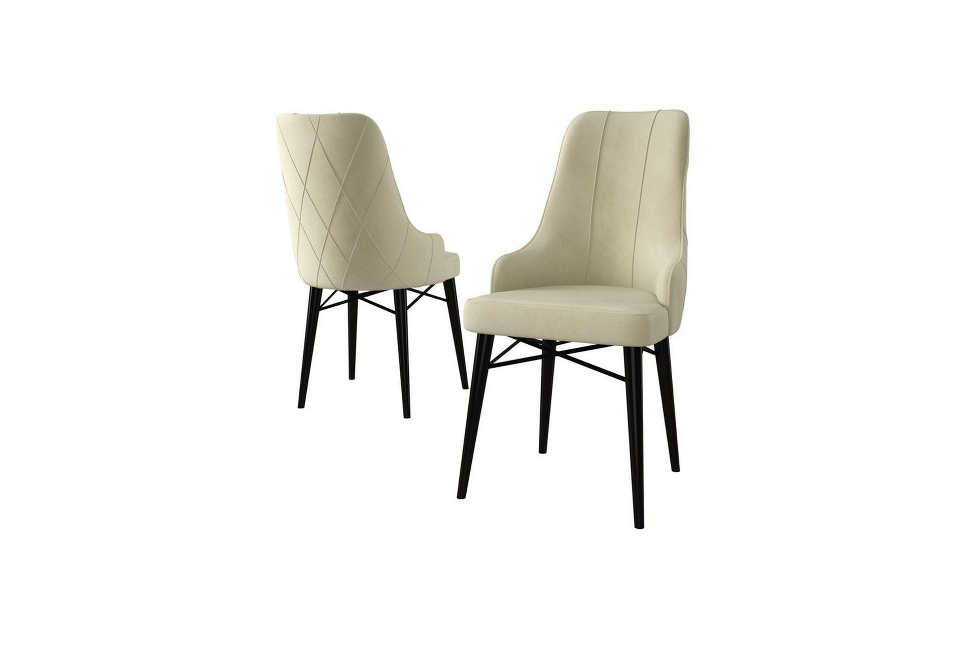 Matstol Puntoz Gr&auml;dde / Svart - Gr&auml;dde / Svart