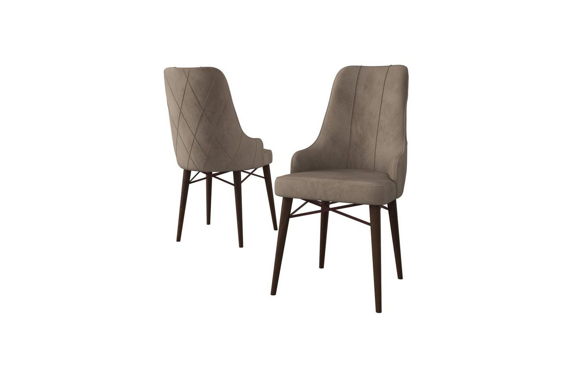 matstol puntoz cappuccino / brun - cappuccino / brun