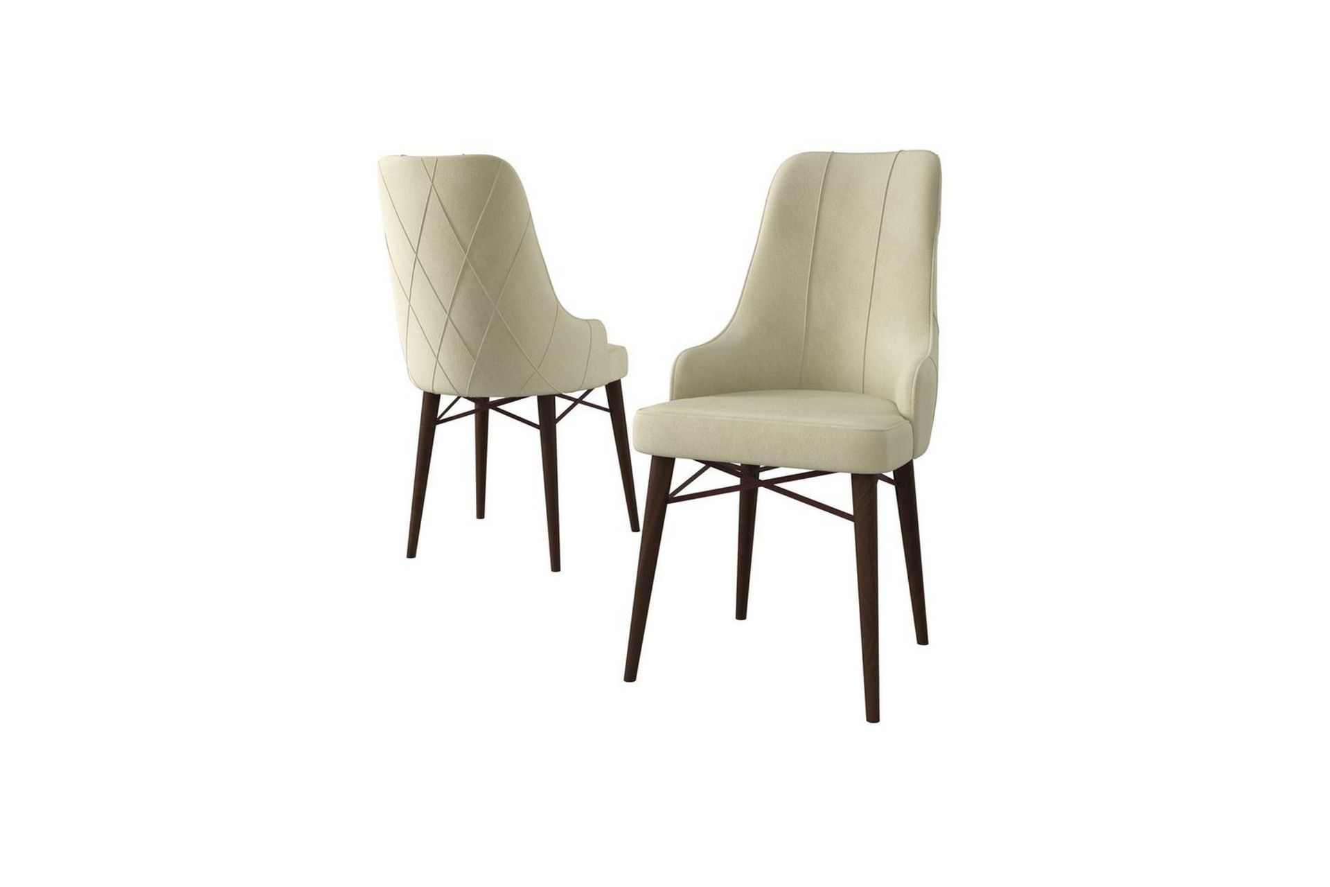 matstol puntoz grädde / brun - grädde / brun