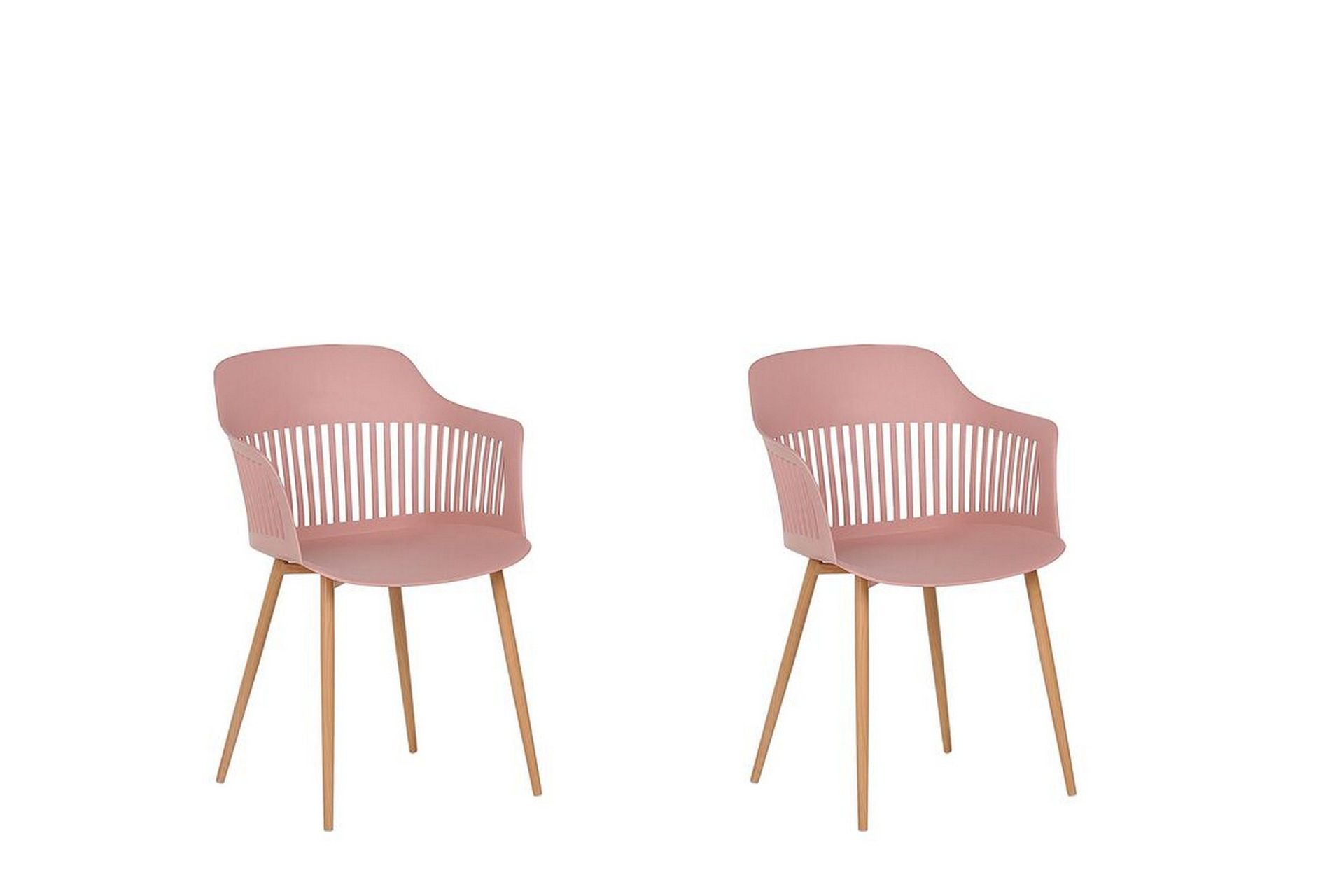 Bereca Matstol 2-pack - Rosa