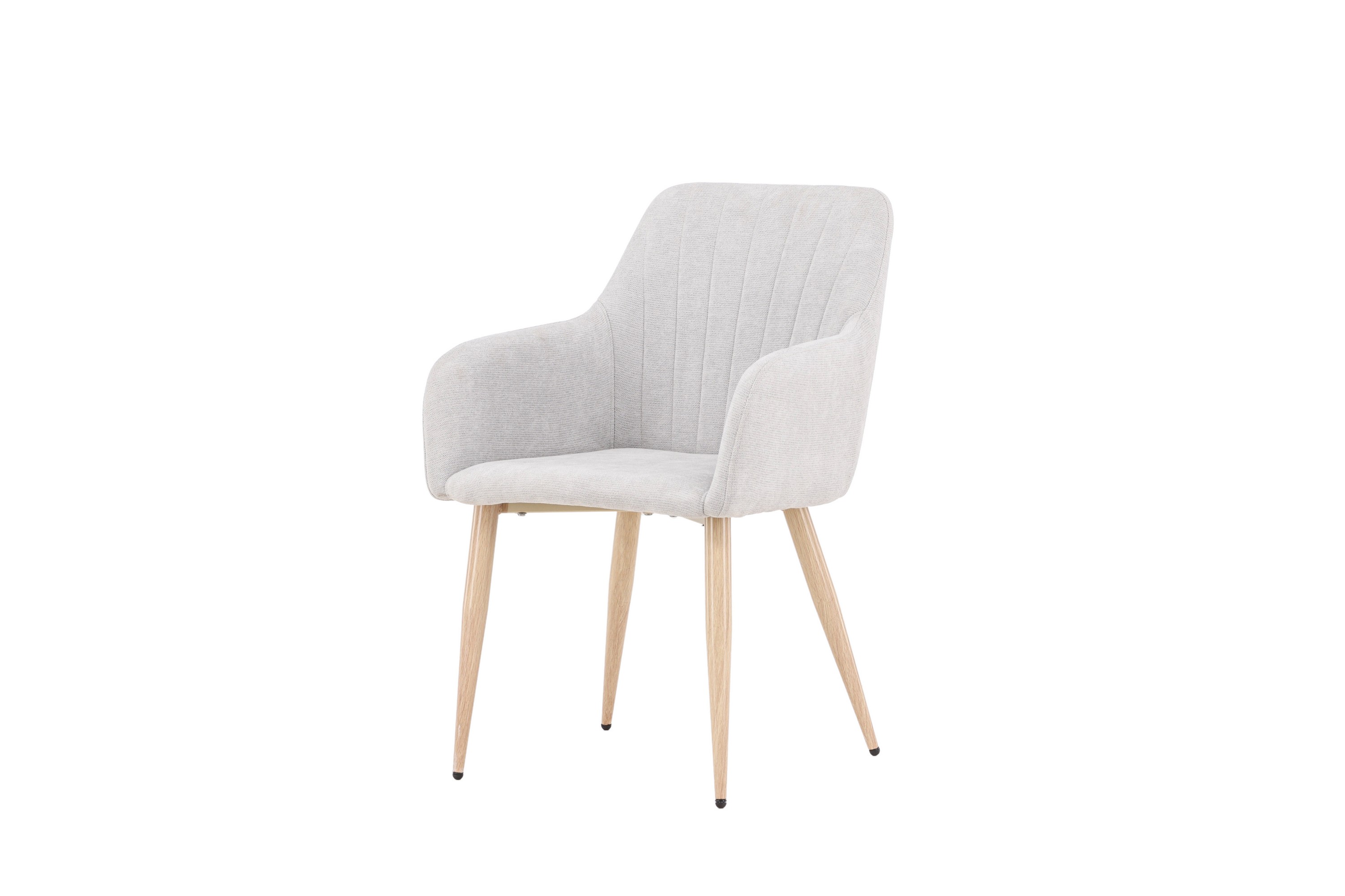 Comfort Karmstol Ljusgrå