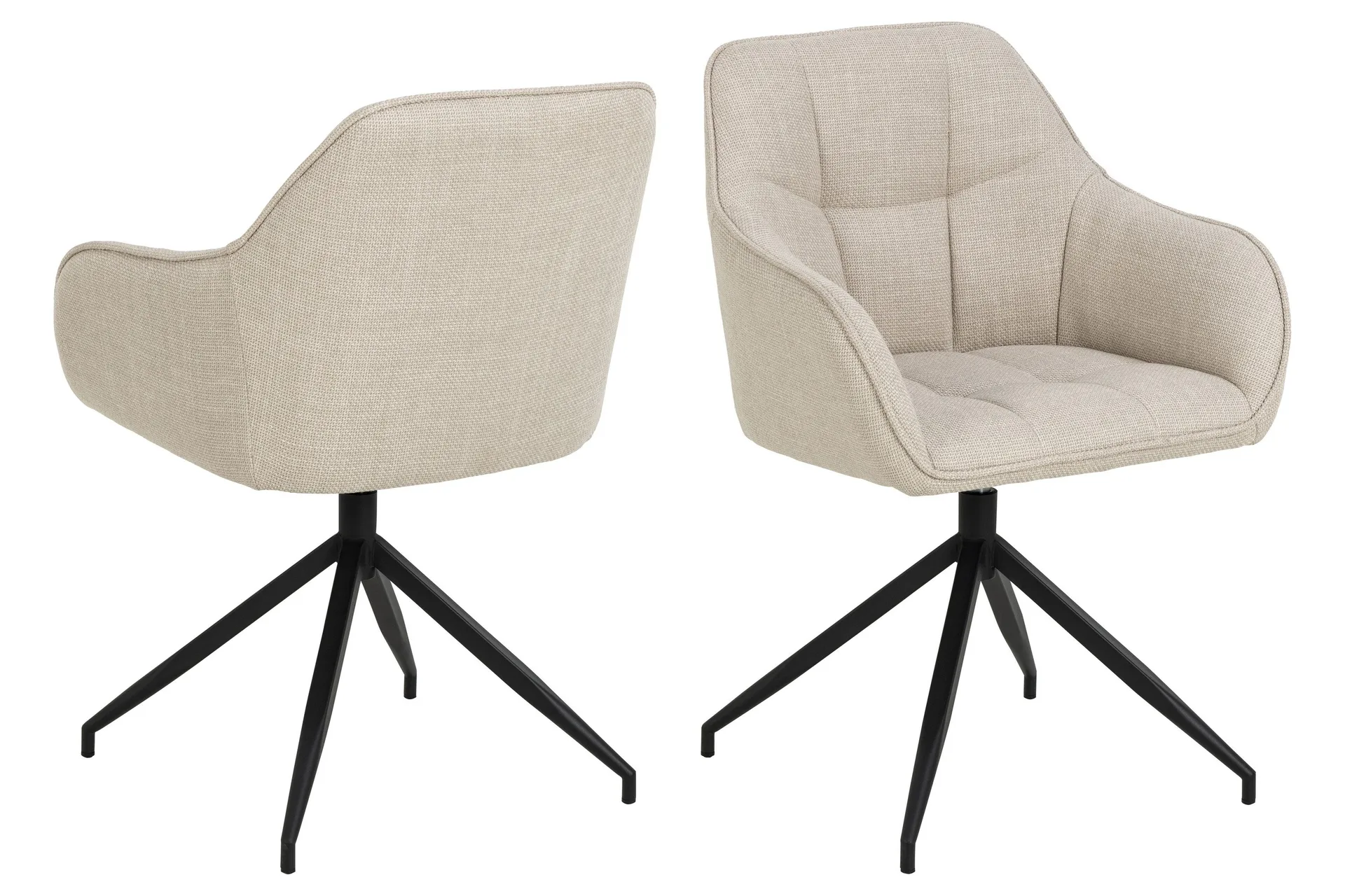 harford karmstol - ljusbeige