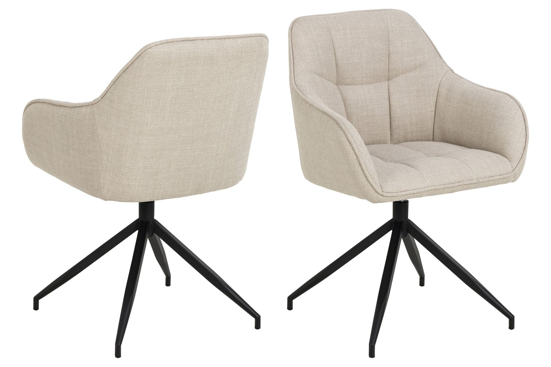 Harford Karmstol - Ljusbeige