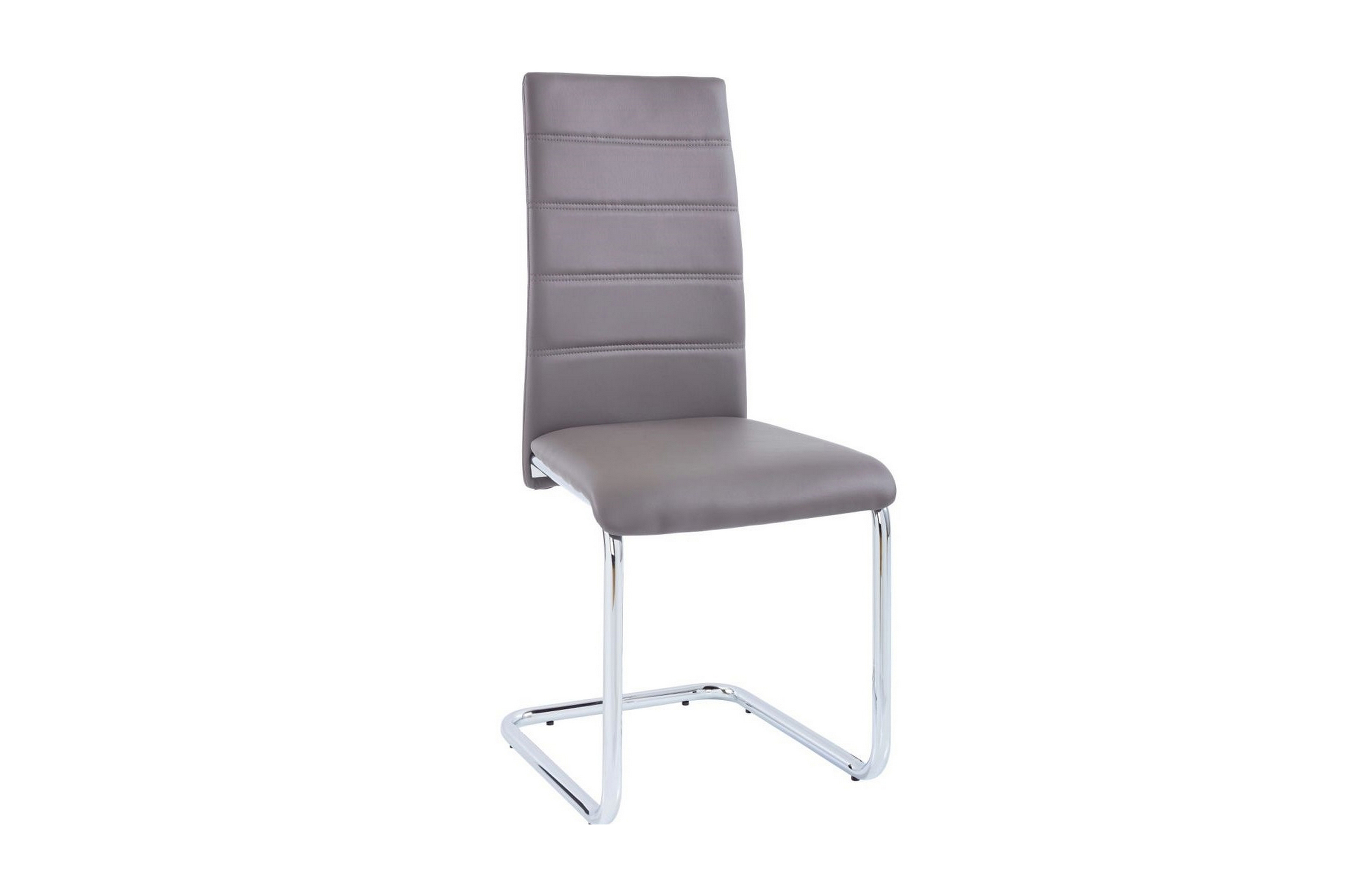Köksstol Aiwa Konstläder 2-pack GråSilver