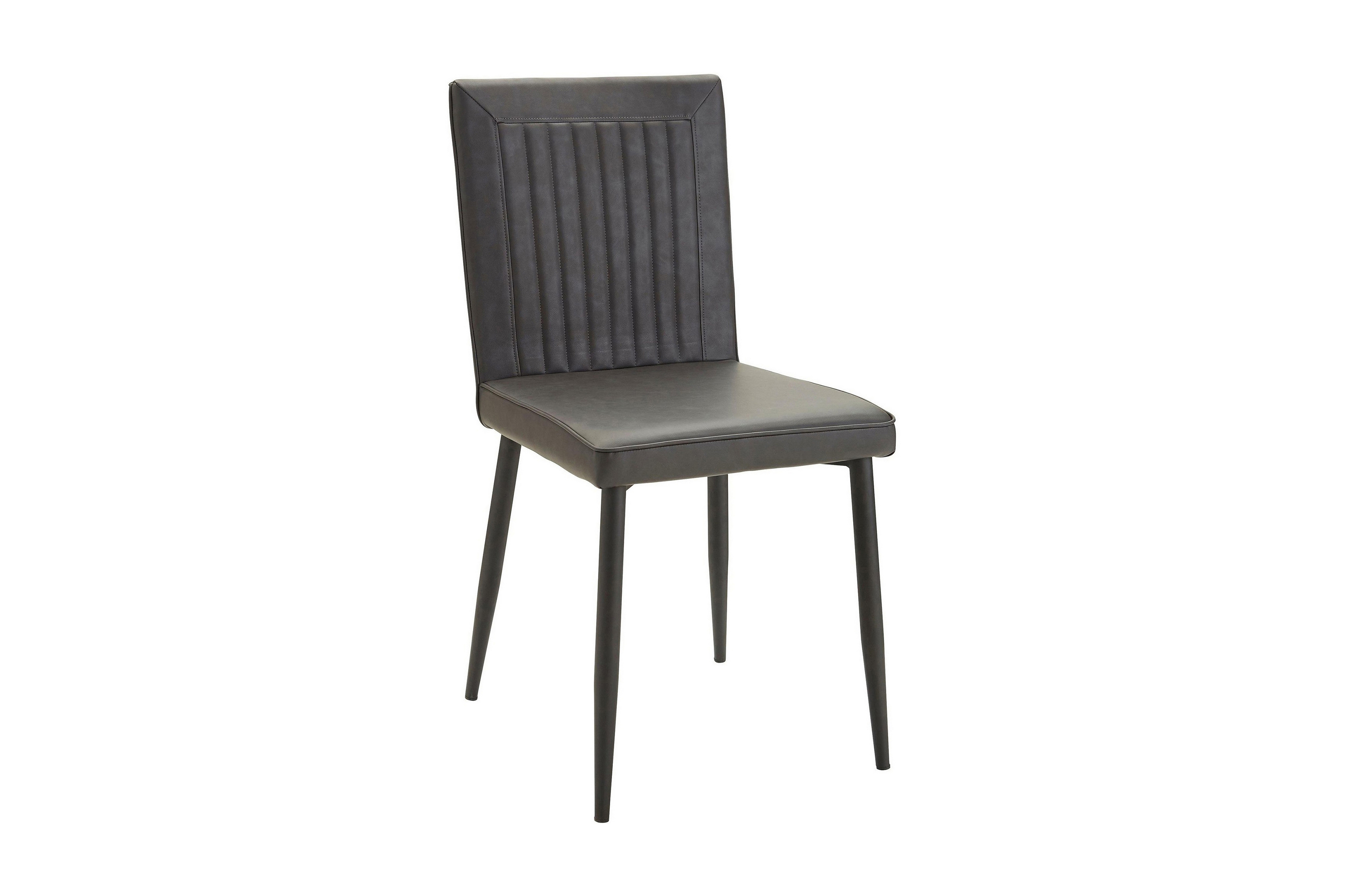 Köksstol Fonta Konstläder 2-pack Antracit