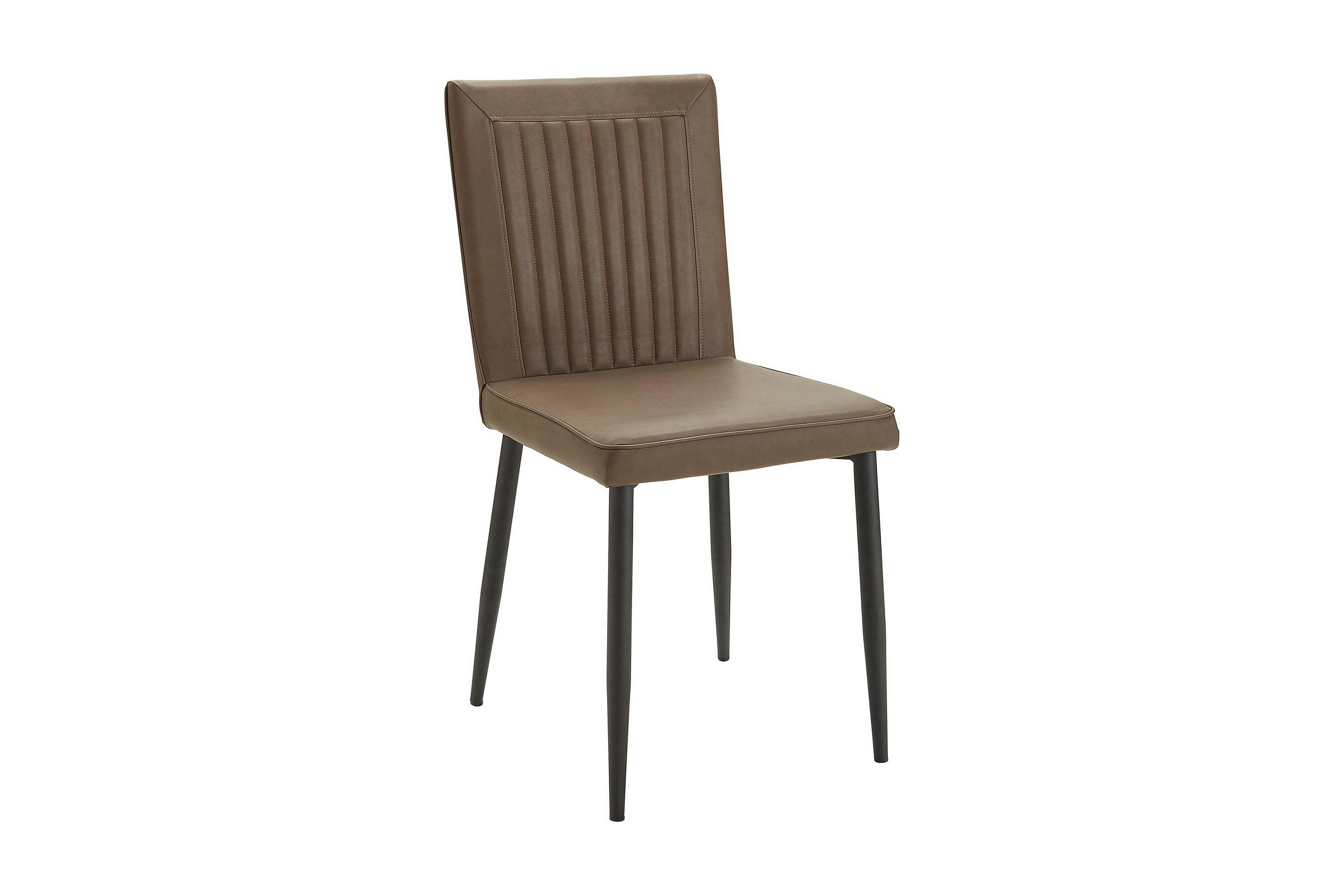 Köksstol Fonta Konstläder 2-pack Brun