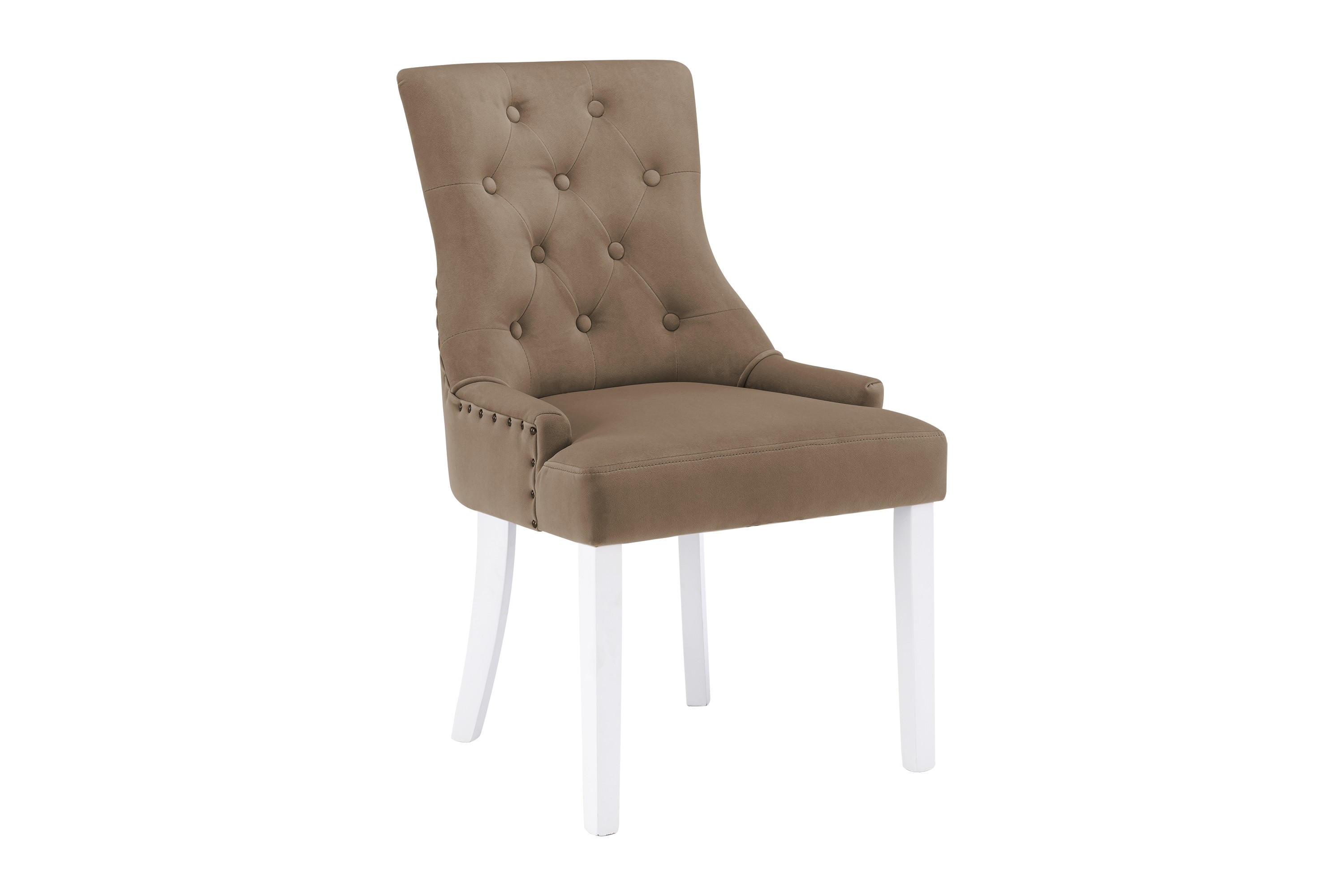 Köksstol Ophelia Beige/Vit