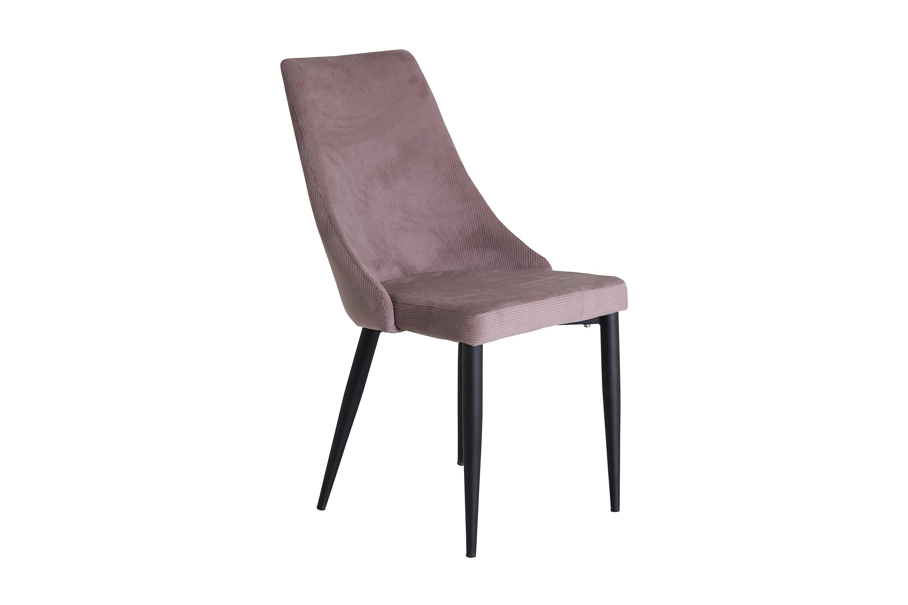 Leone Matstol Svart/Rosa