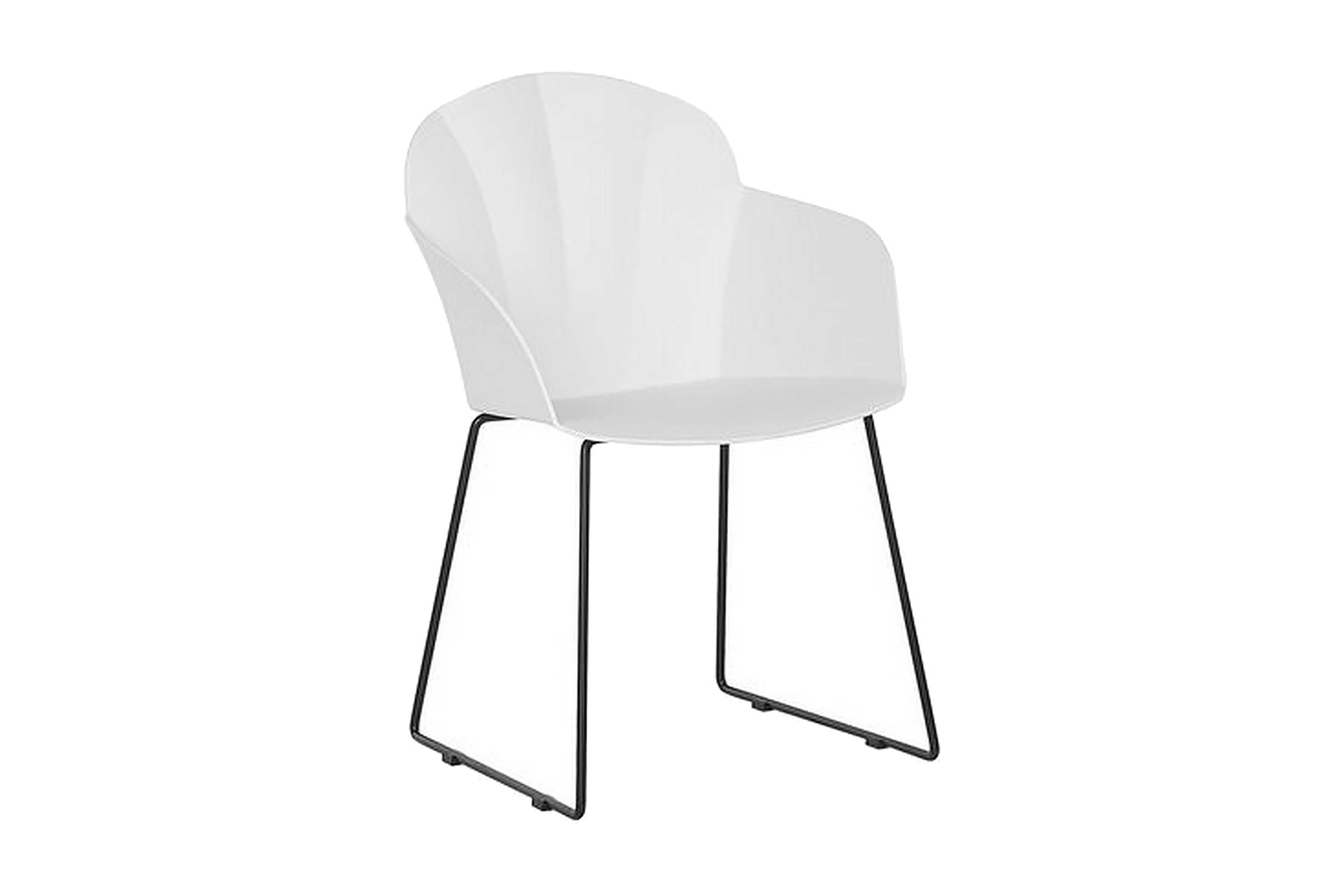 Matstol Alarka 2-pack Vit