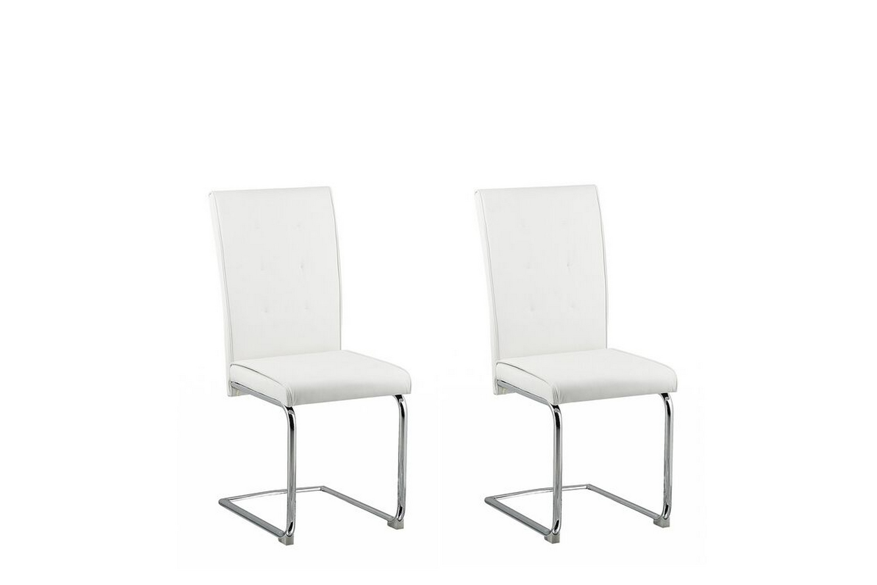Matstol Autun 2-pack Konstläder/Beige