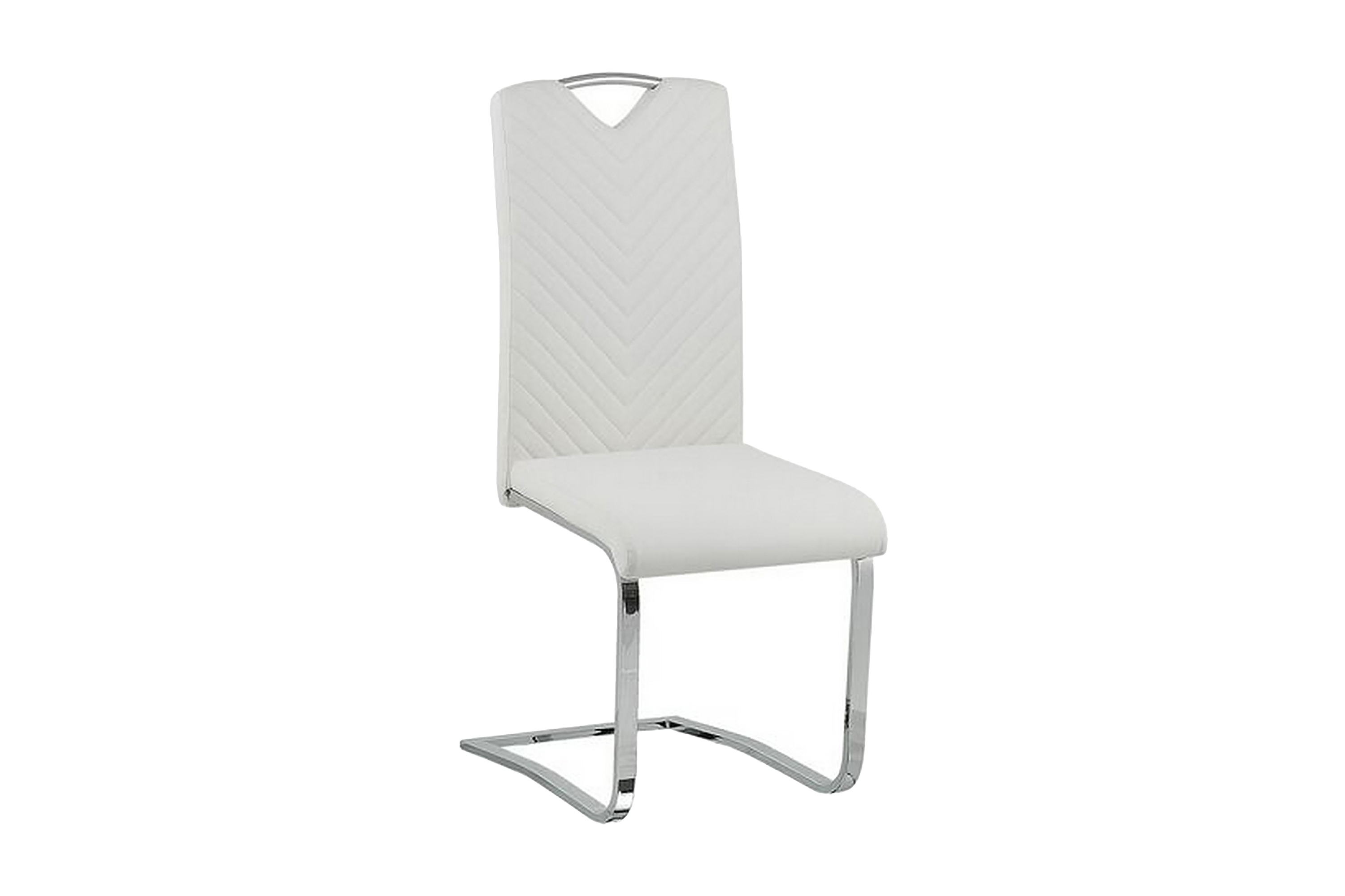 Matstol Eidhin 2-pack Konstläder/Krämvit