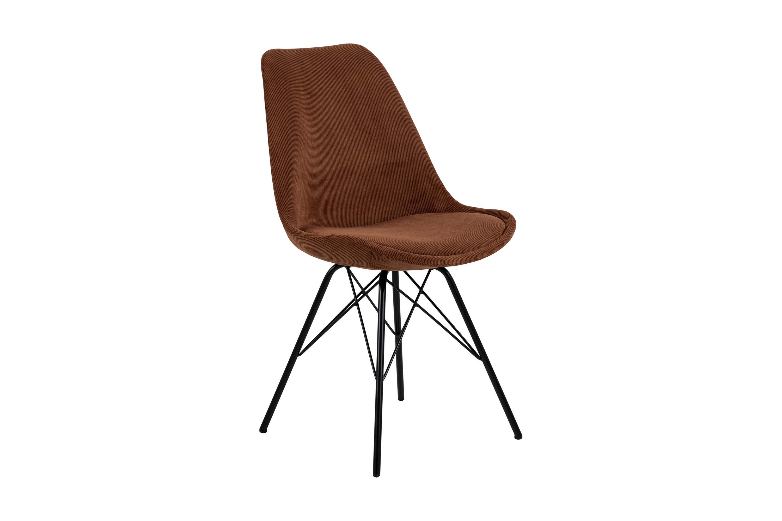 Matstol Gusten Orange/Svart