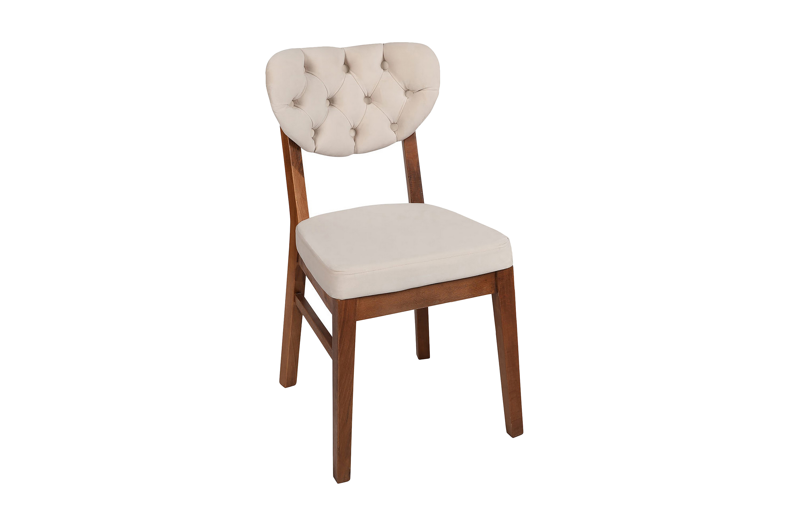 Matstol Jodon 2-Pack Valnöt/Beige