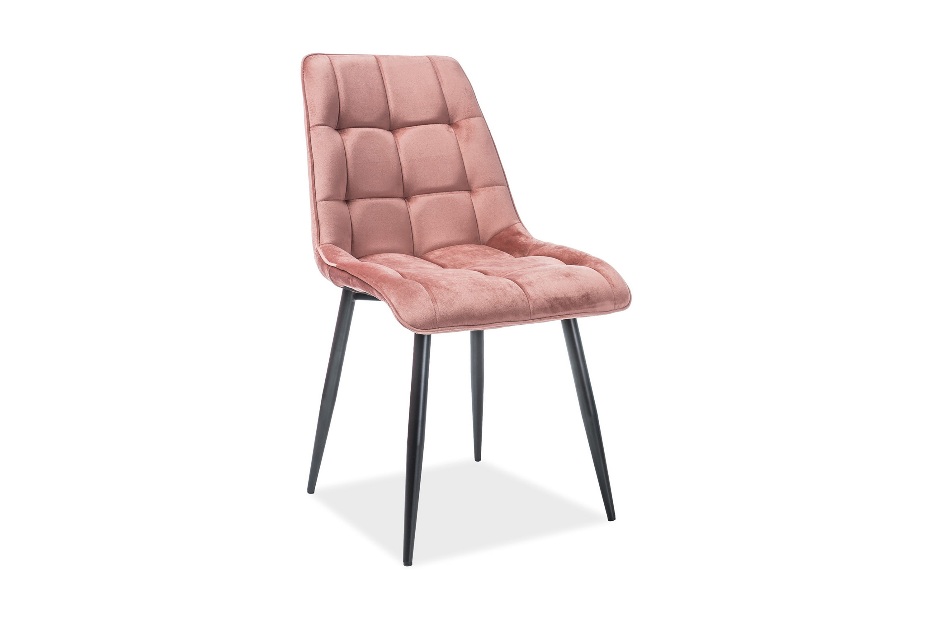 Matstol Labaie 4-pack Sammet/Rosa