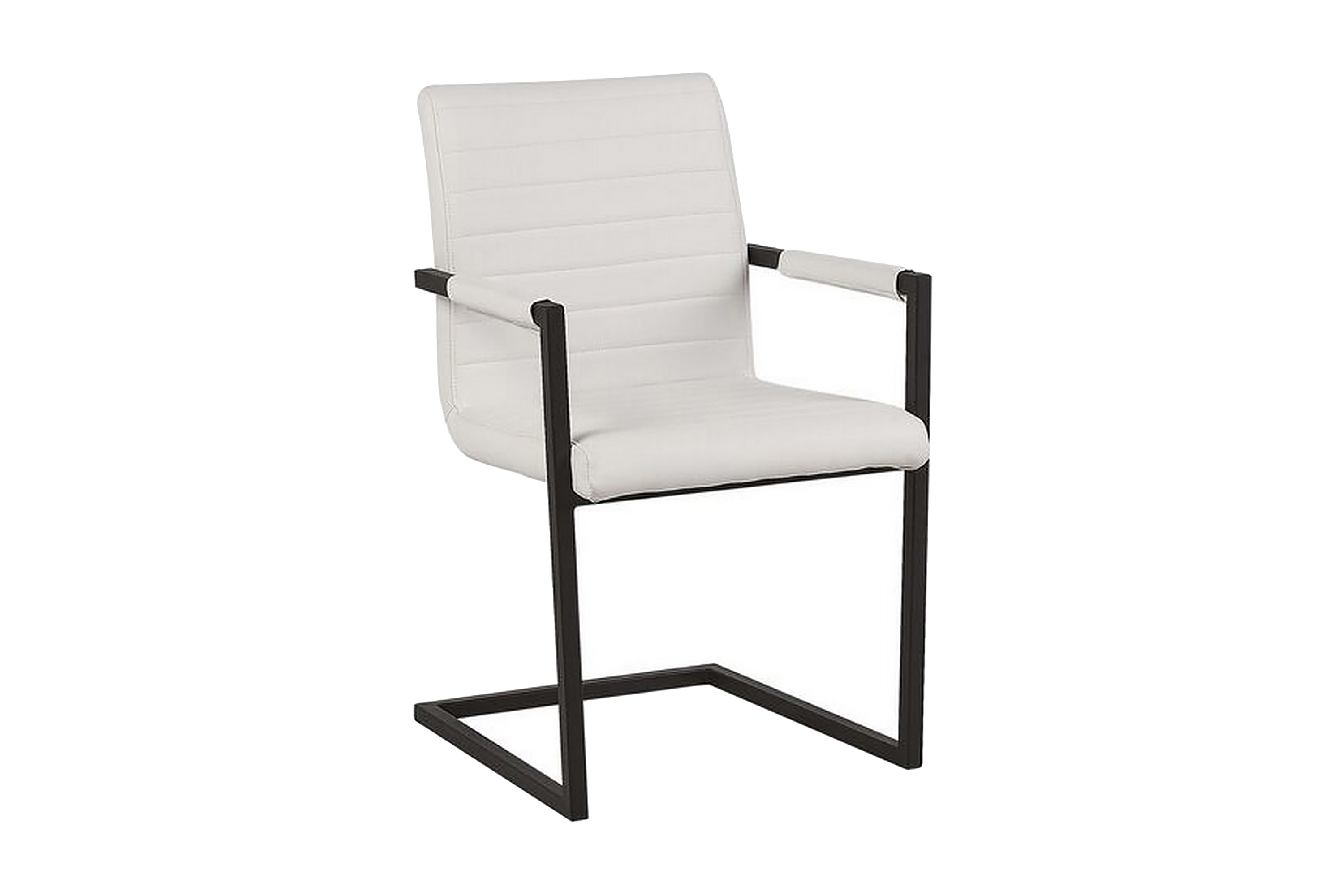Matstol Ludville 2-pack Konstläder/Beige