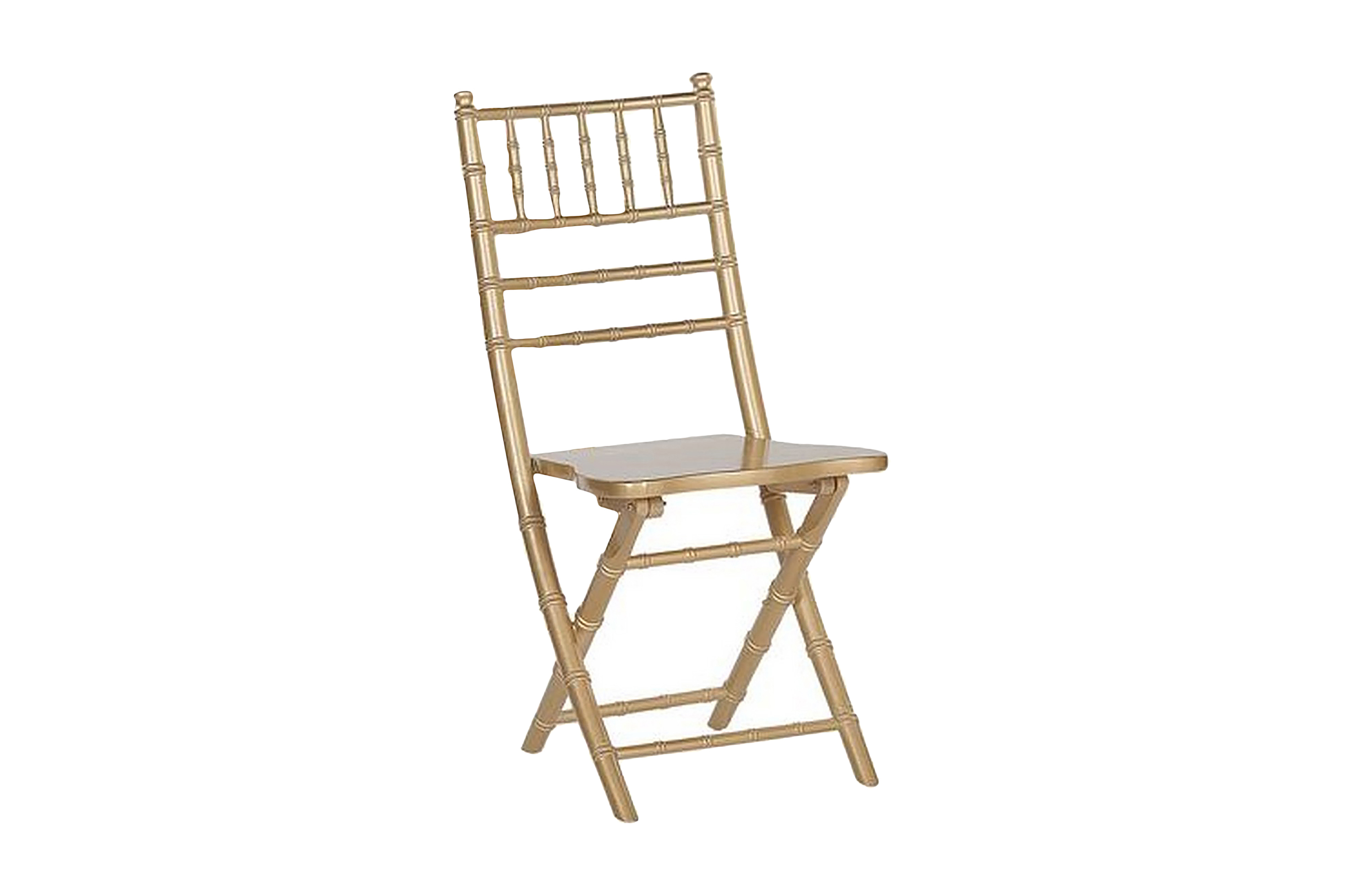 Matstol Mahone Hopfällbar 4-pack Guld