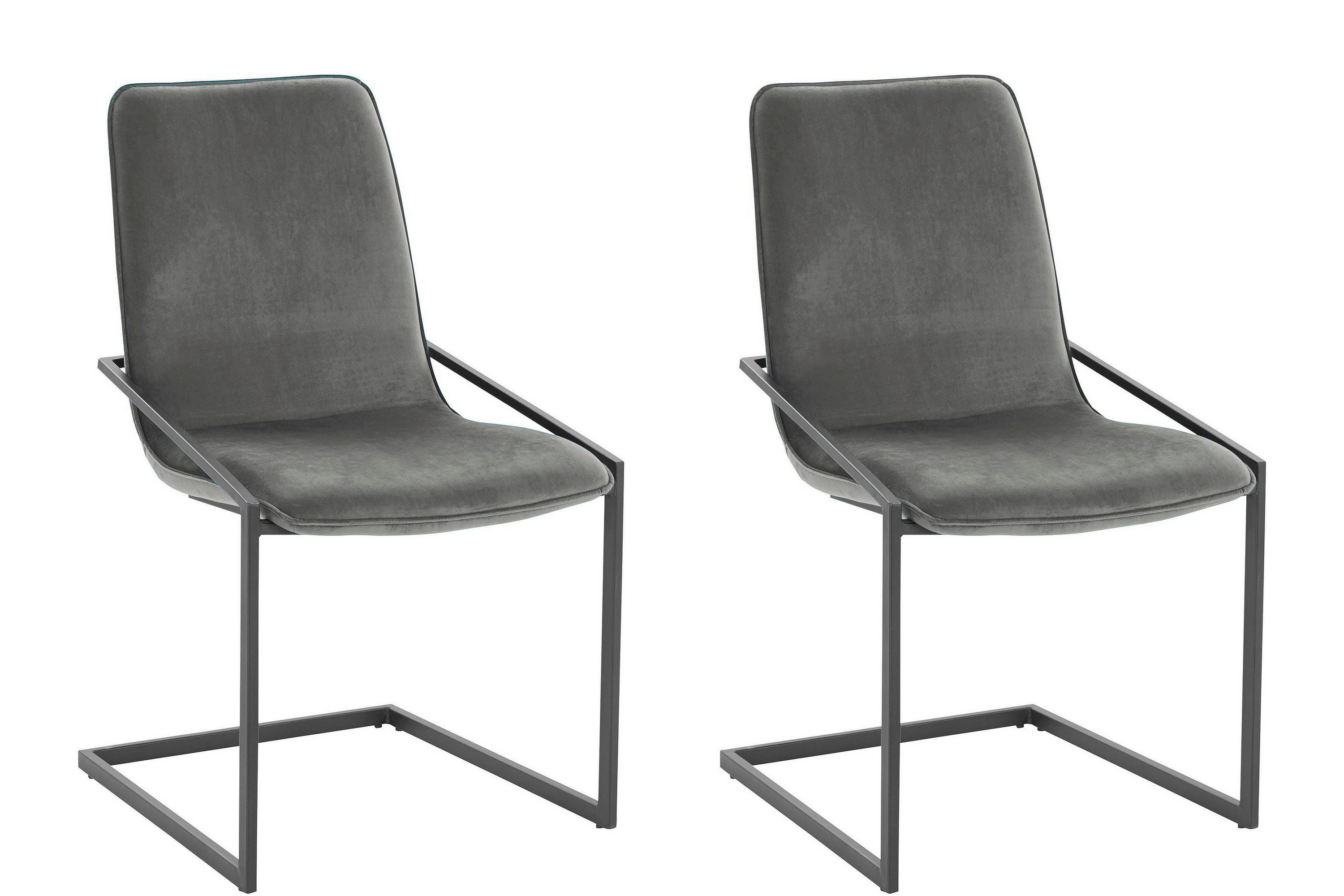 matstol martinez - grå