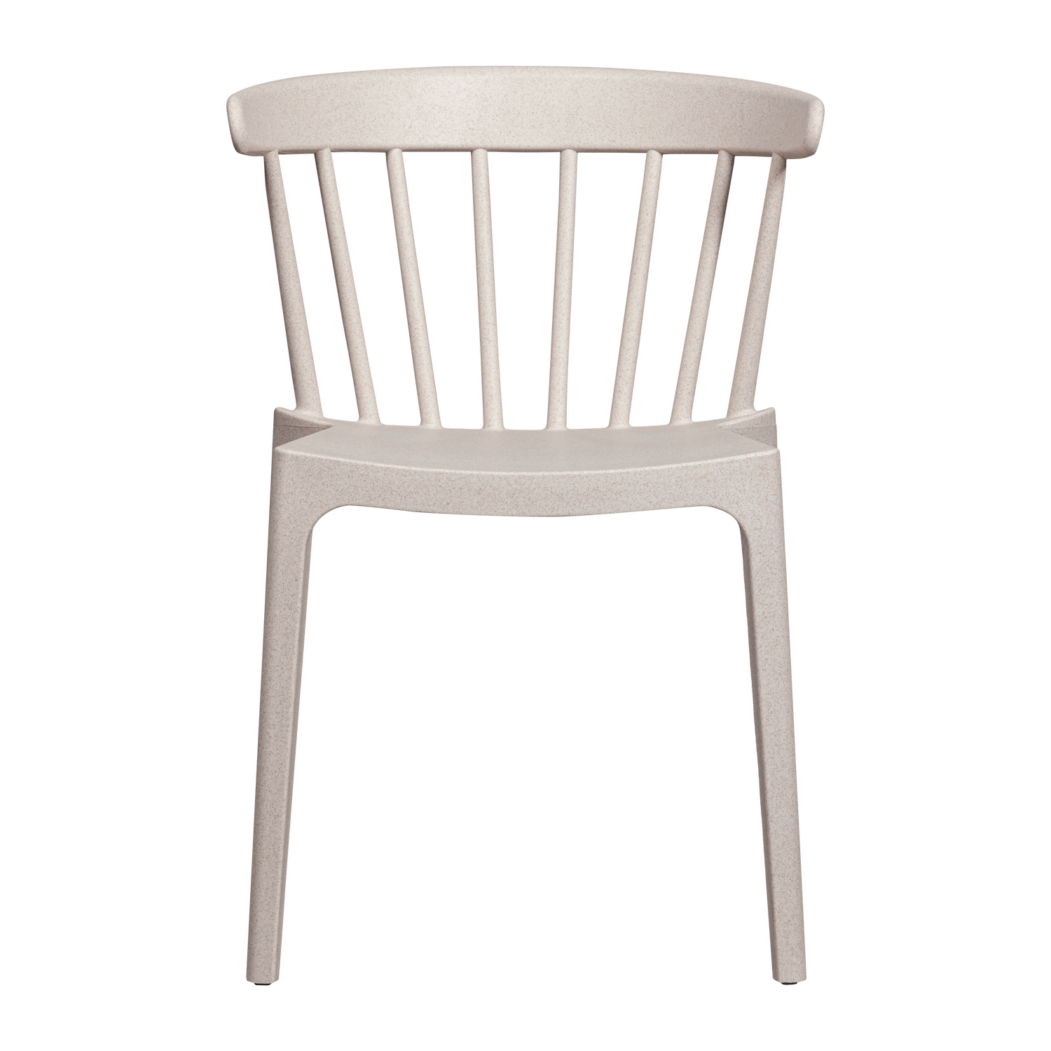 Matstol med ribbor Bliss Utomhus - Offwhite Melange