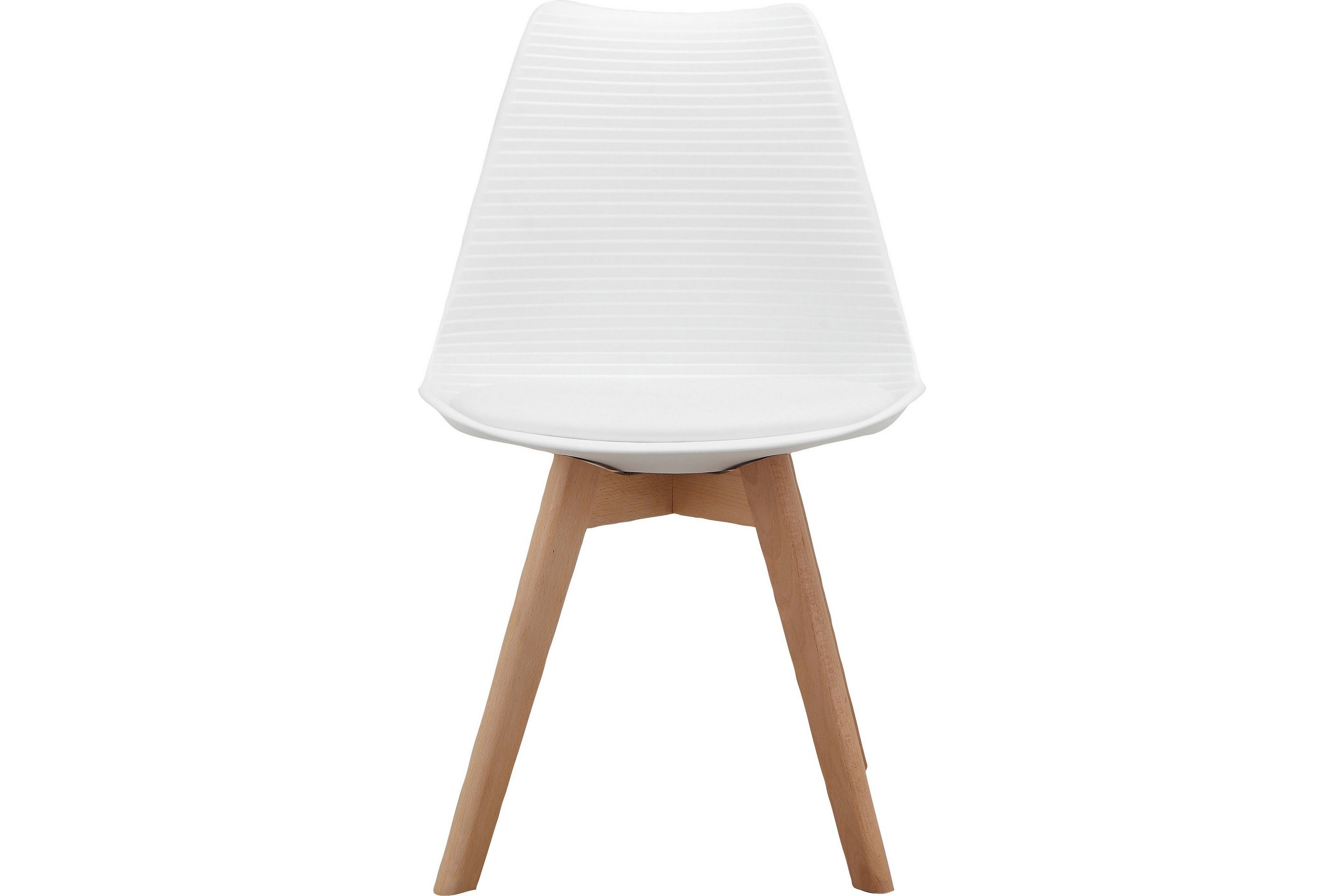 Matstol Mogliel Vit/Brun