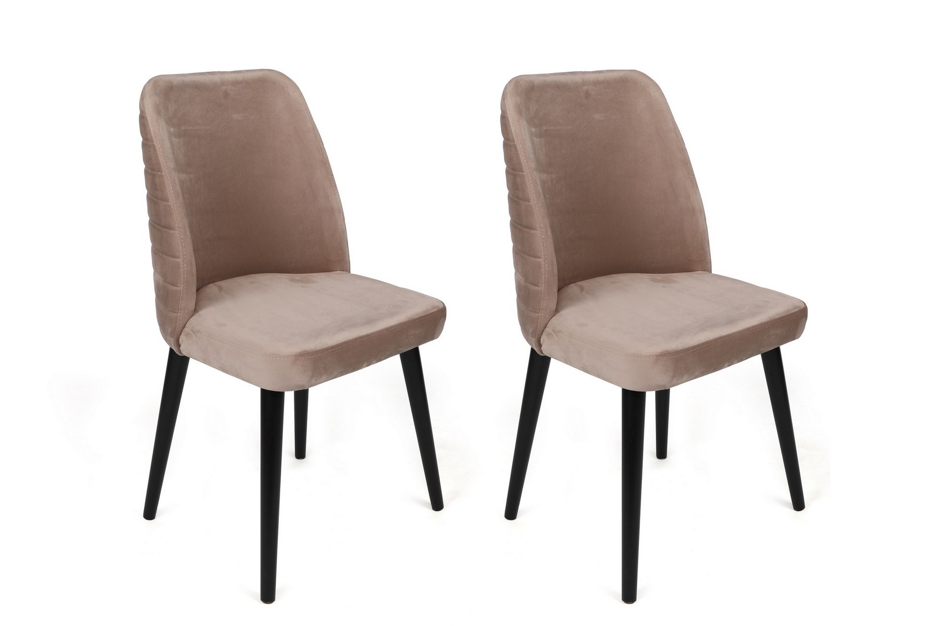 Matstol Tutku Beige/Svart