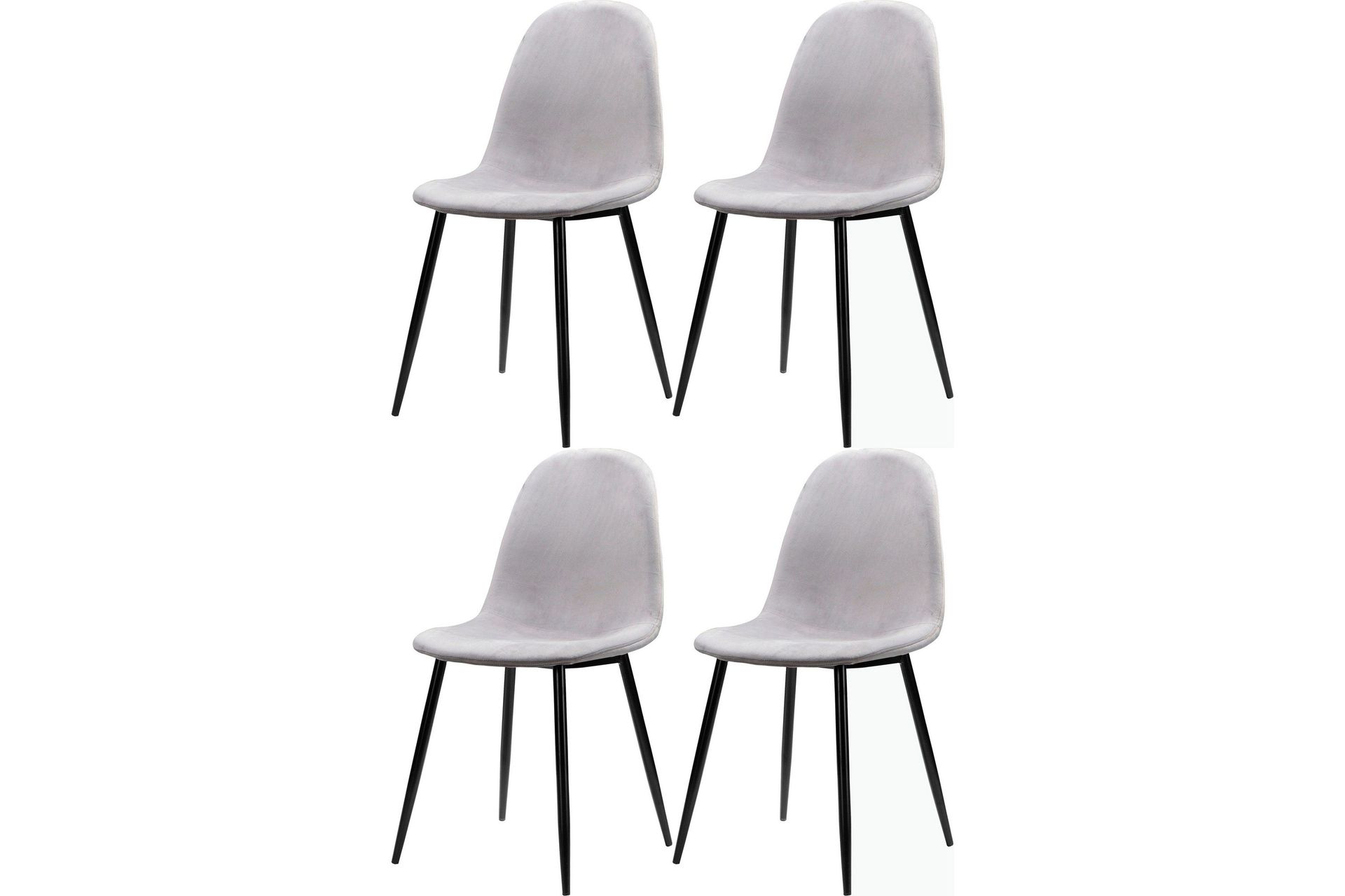 oktoos matstol - grå/svart