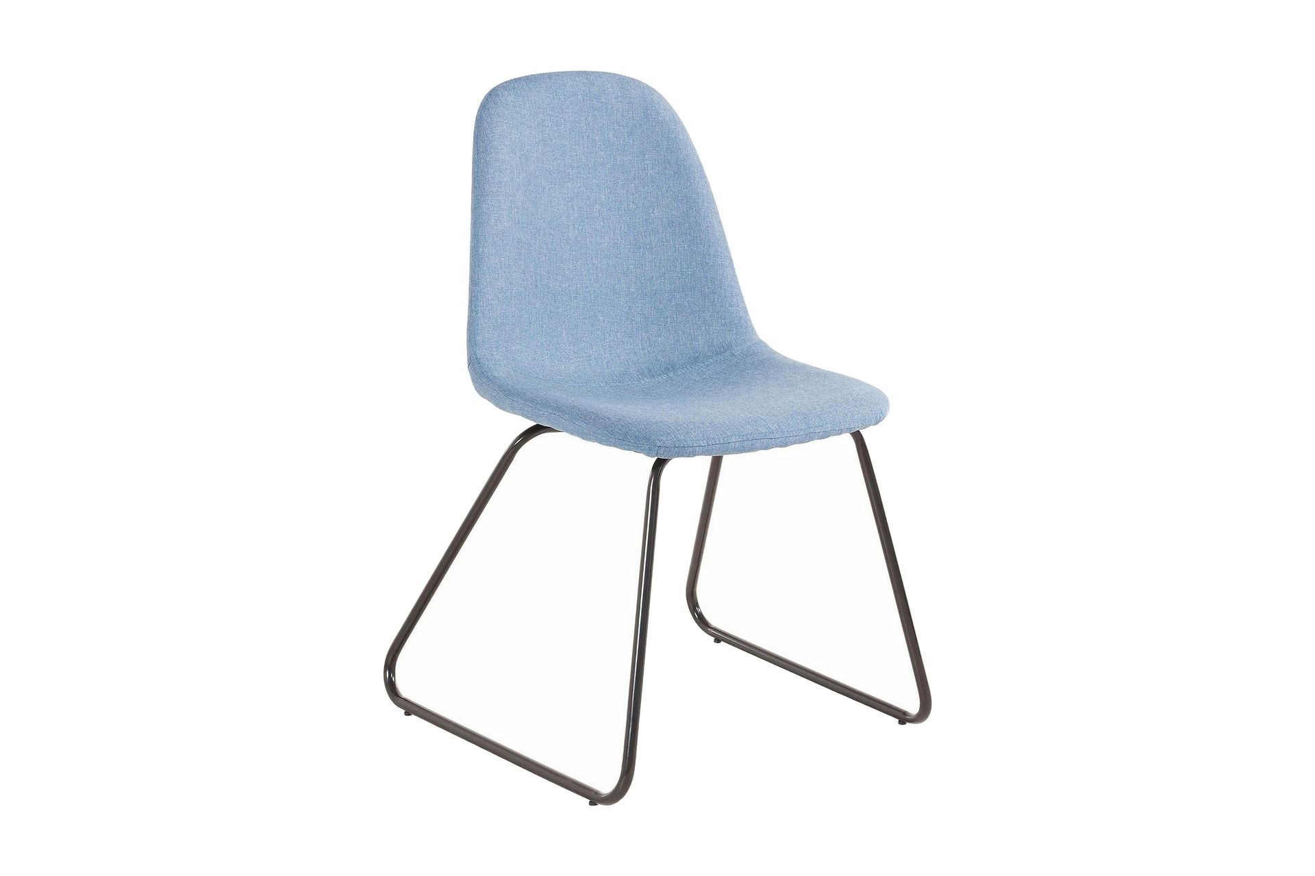 Saira Köksstol 2-pack - Blå/Metall