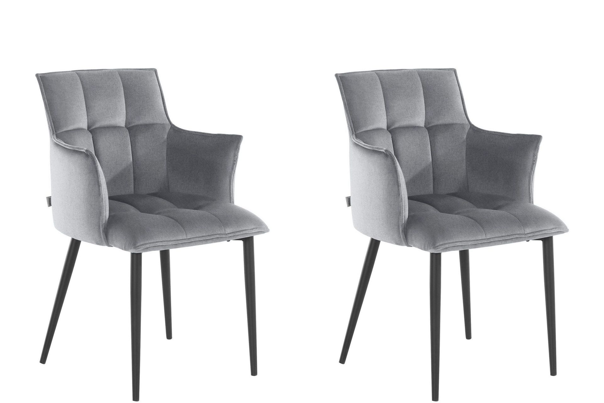 sarielle karmstol - grå