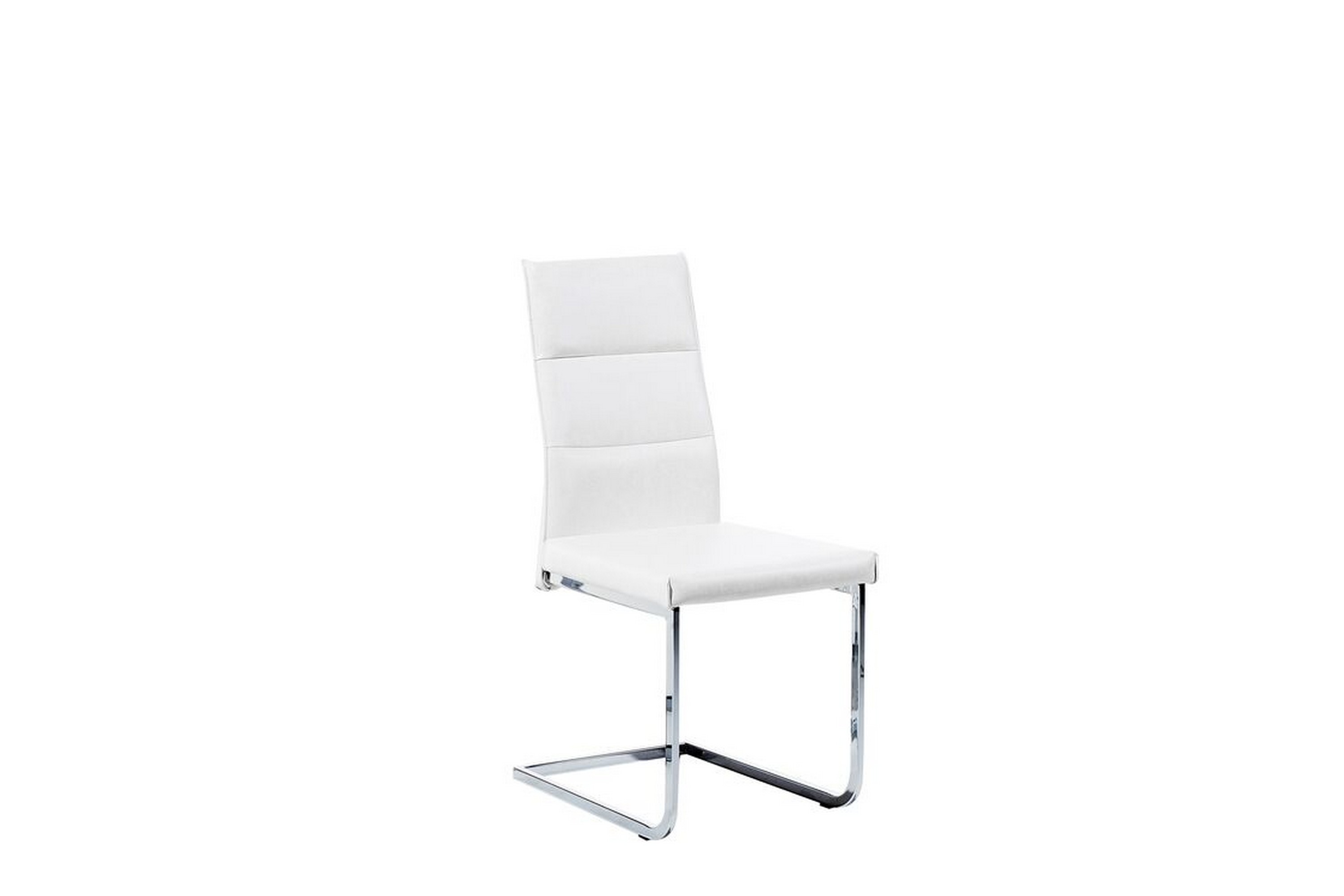 Stol Caceda 2-Pack Konstläder Vit