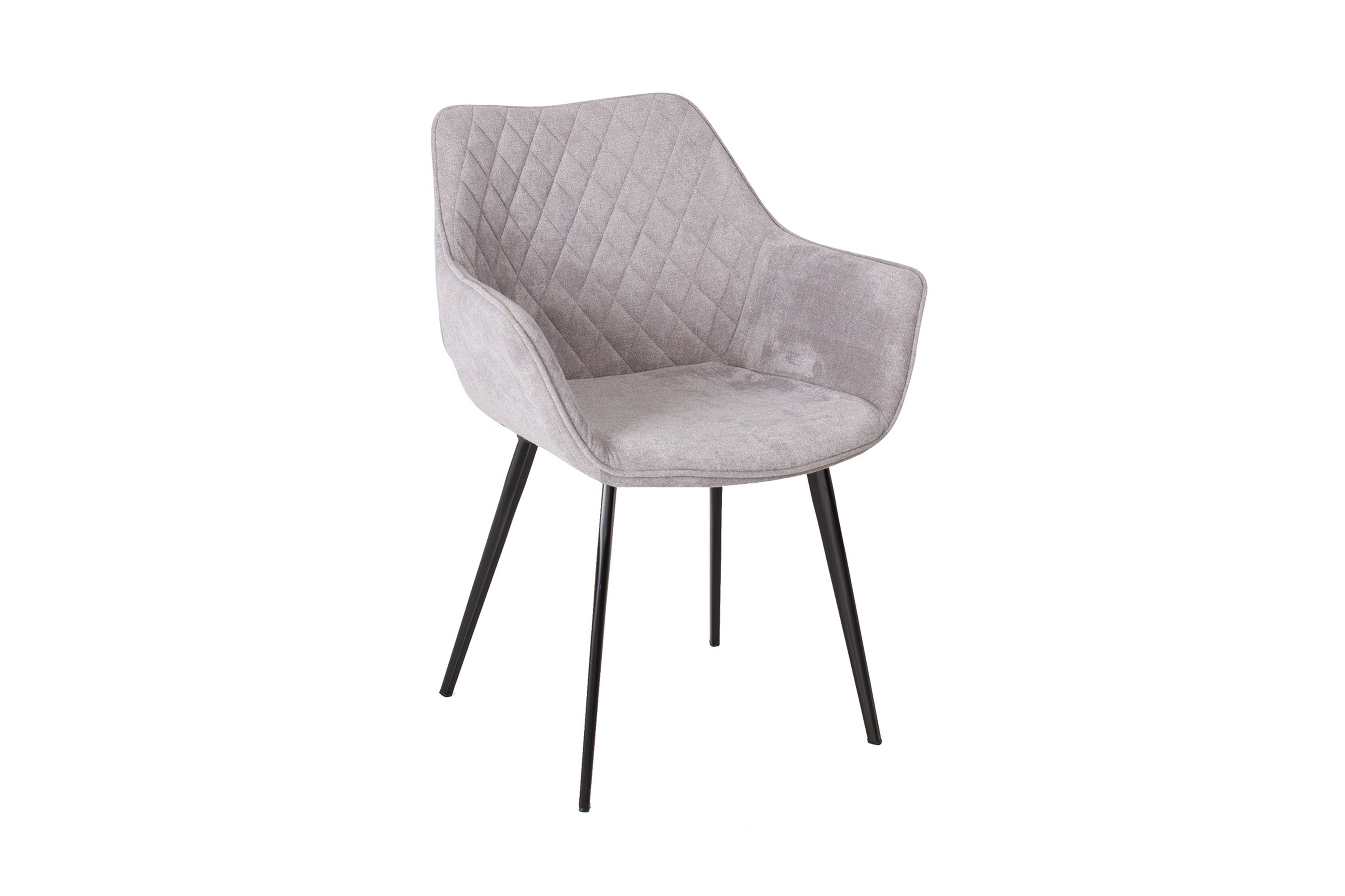 Stol Naomi 61x605xh47/84 cm Grått Tyg