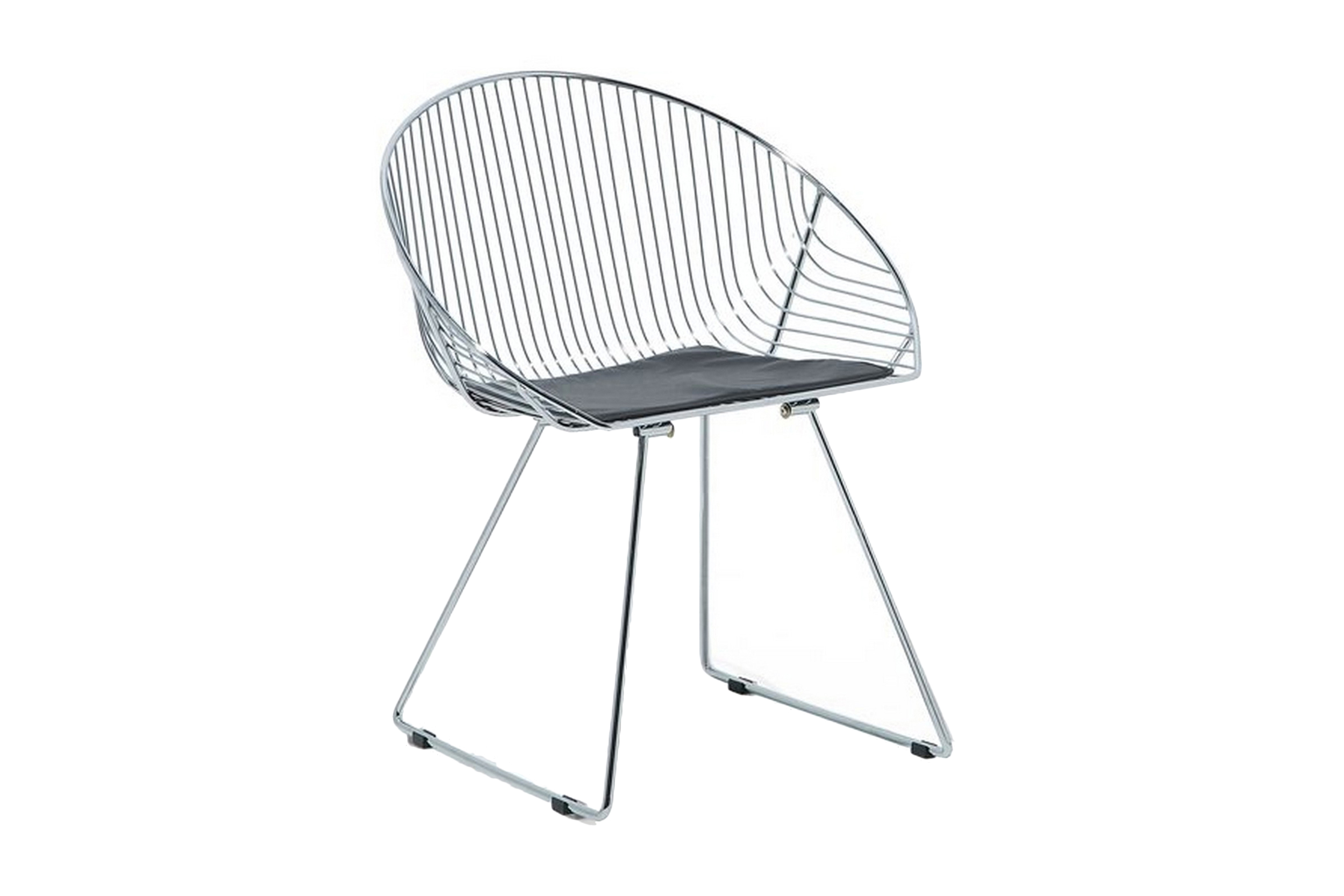 Stol Set Om 2 St Aurora Silver