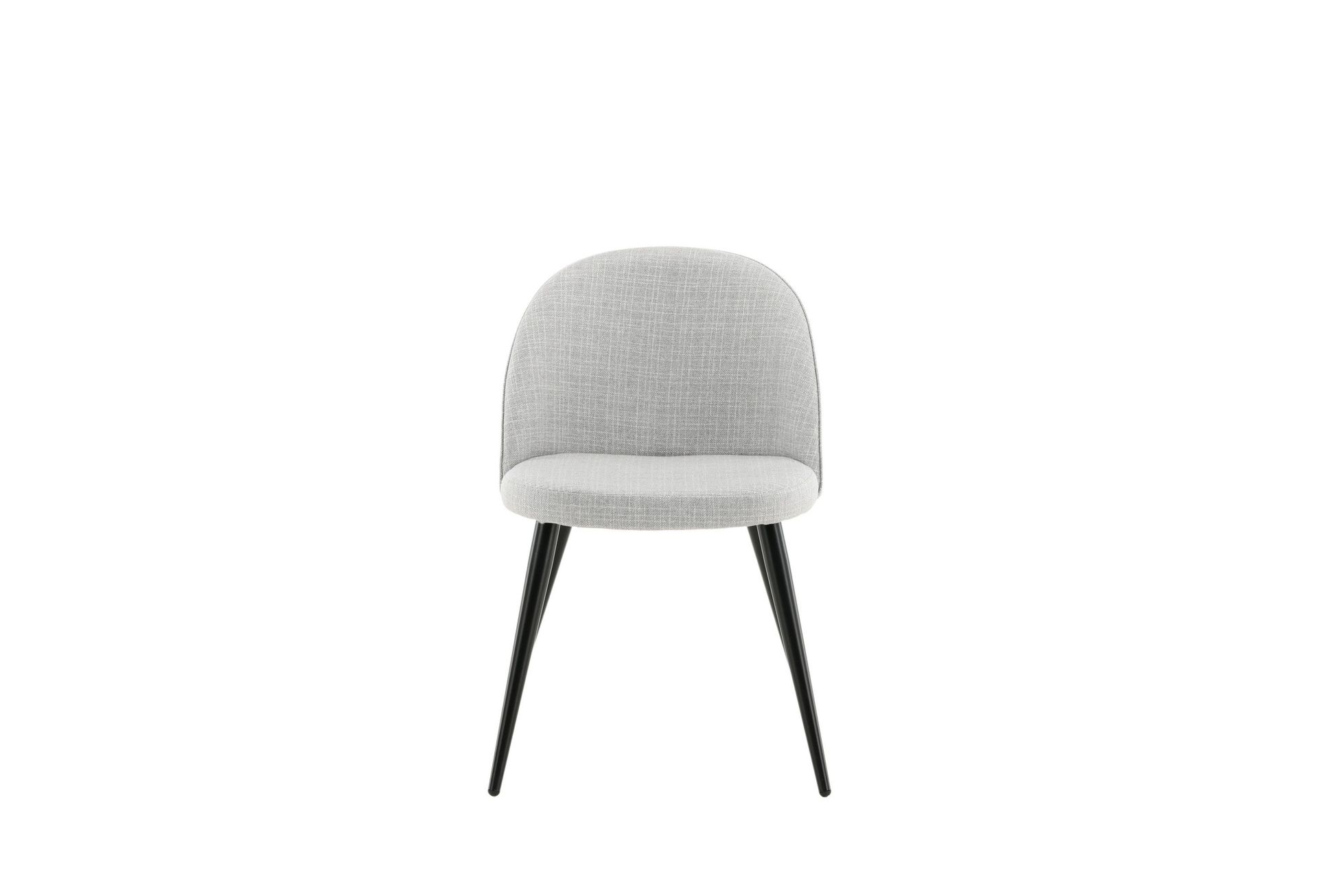 Velvet Matstol - Gr&aring;/Svart