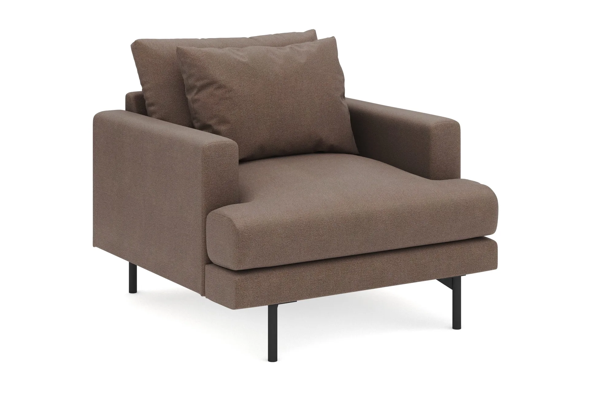 Menard Stor F&aring;t&ouml;lj Tyg - Brun