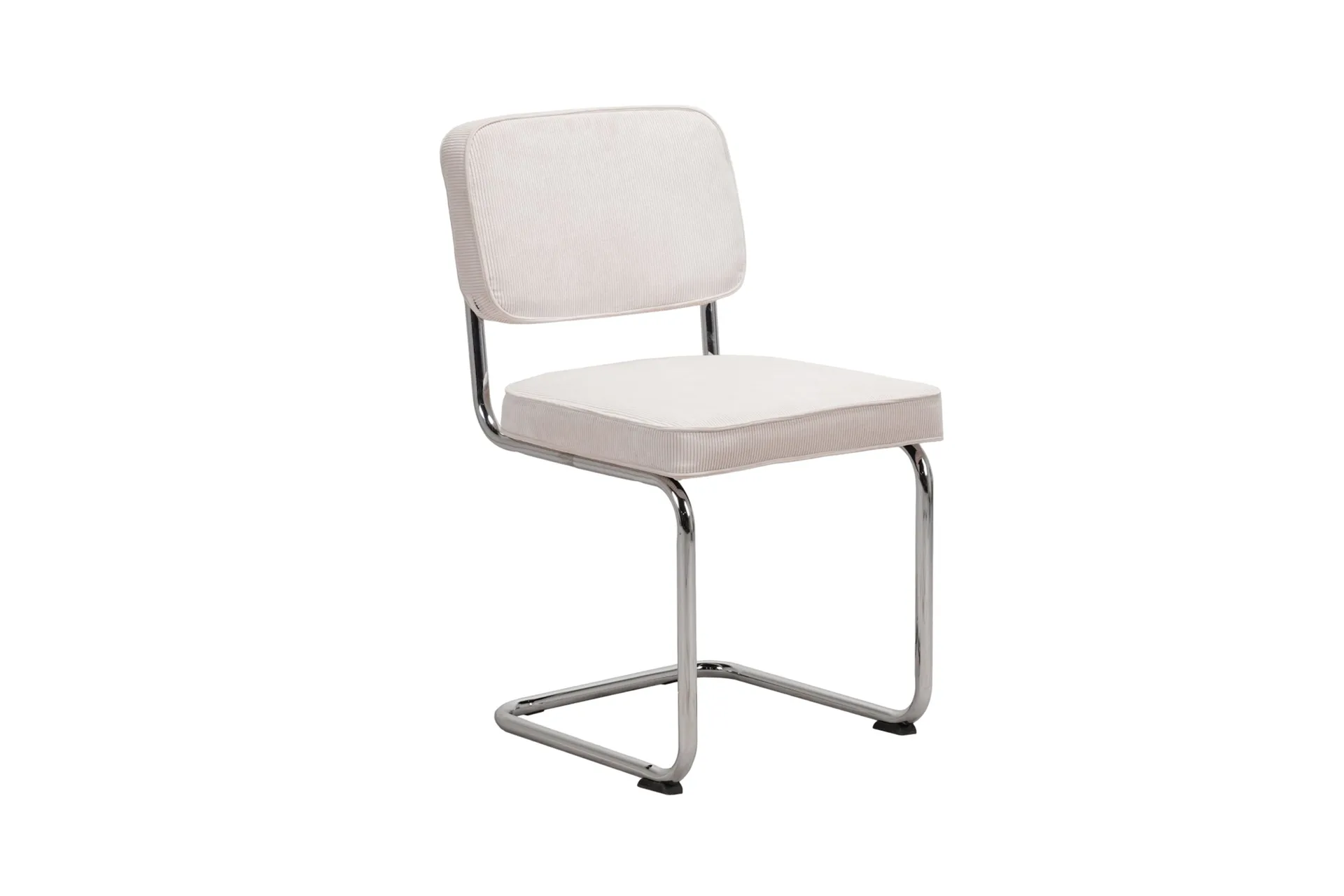 Milva Matstol - Beige/Krom