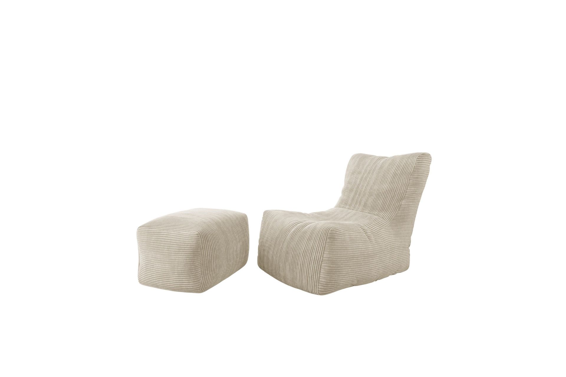 Afridi Sittpuff Utomhus 100 cm - Beige