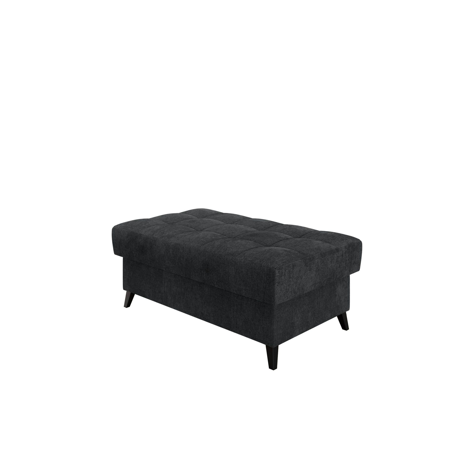 Amshyttan Fotpall 67 cm - Svart