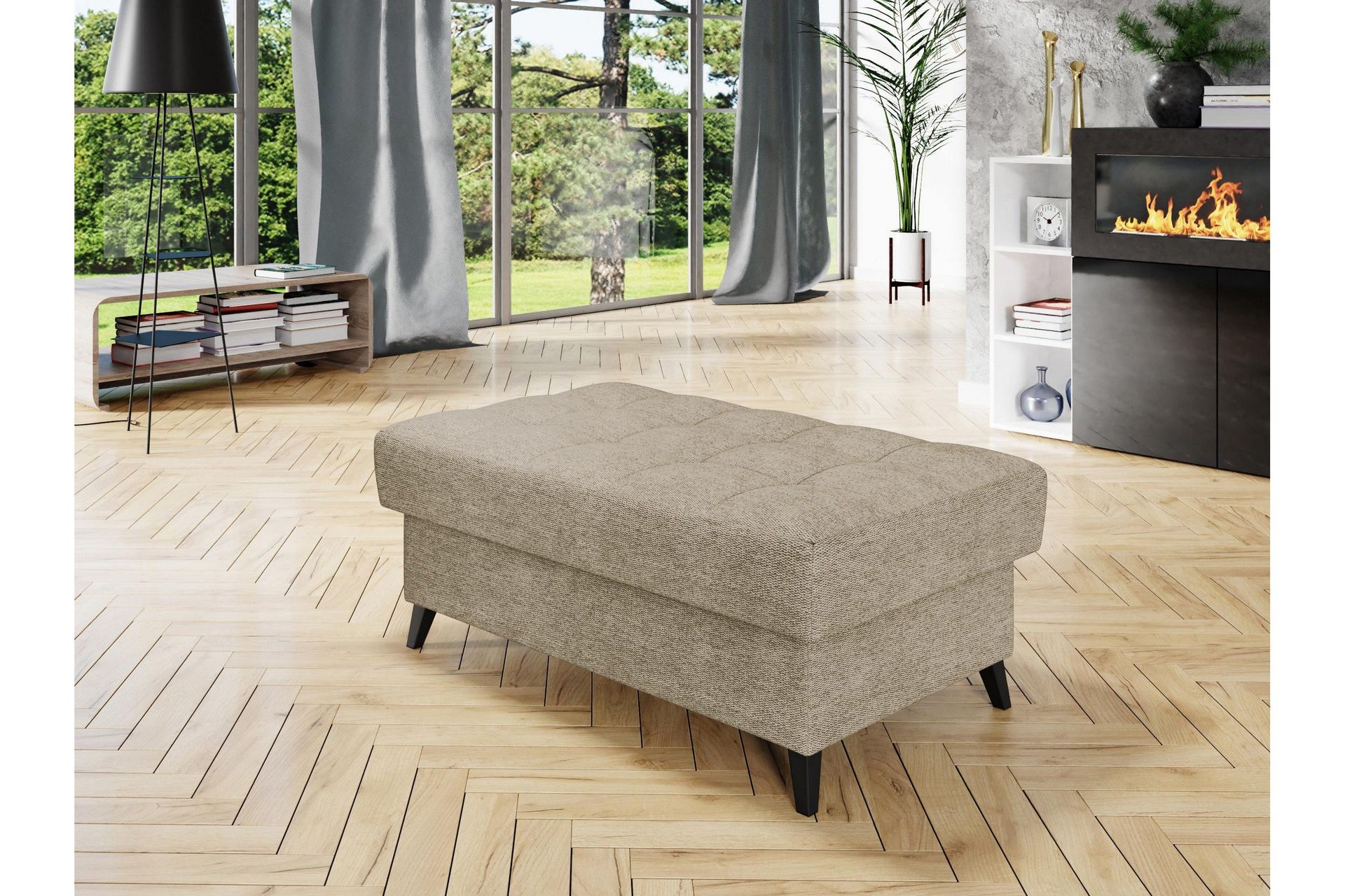 Amshyttan Sittpuff - Beige