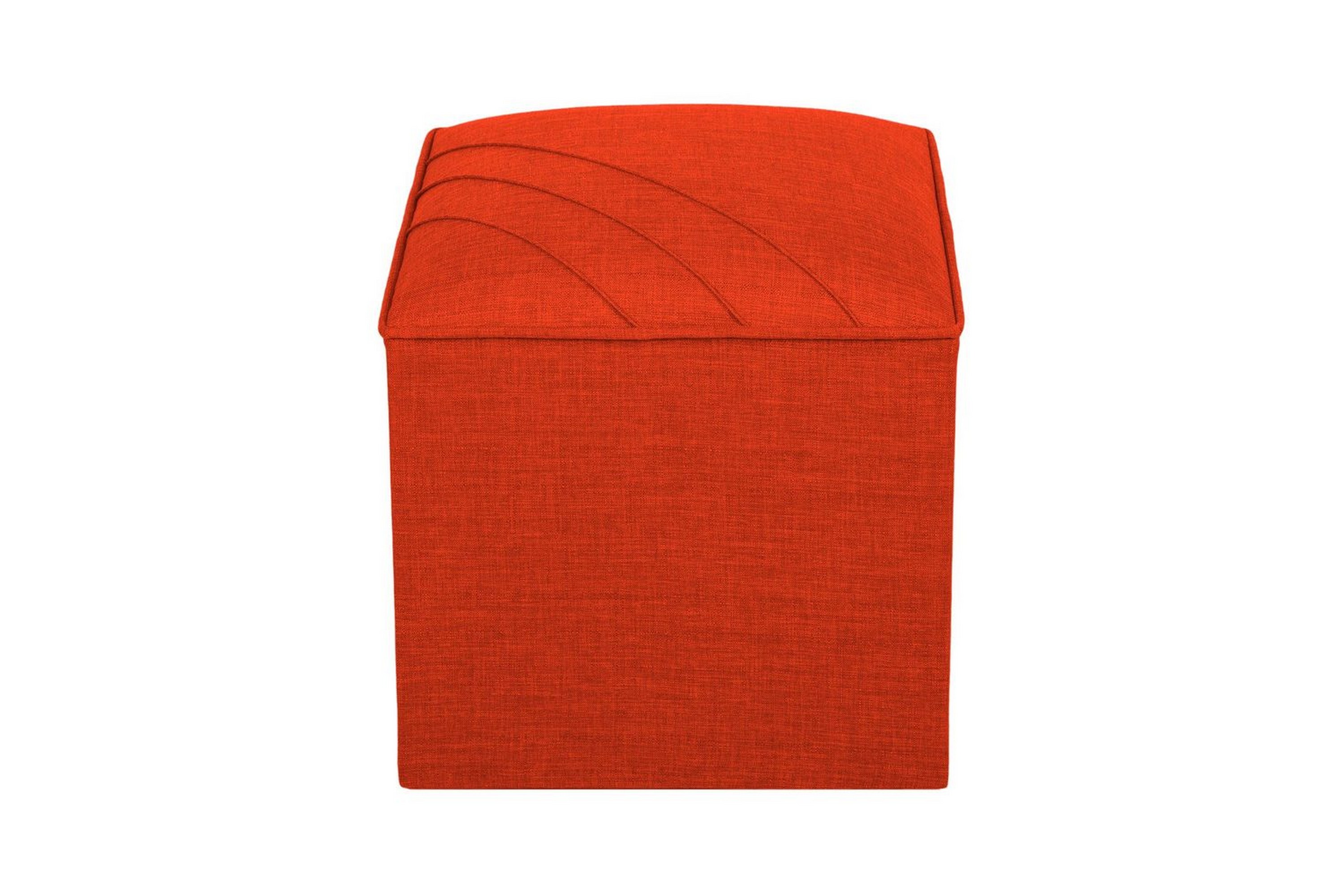 cadrin sittpuff utomhus 40 cm - röd