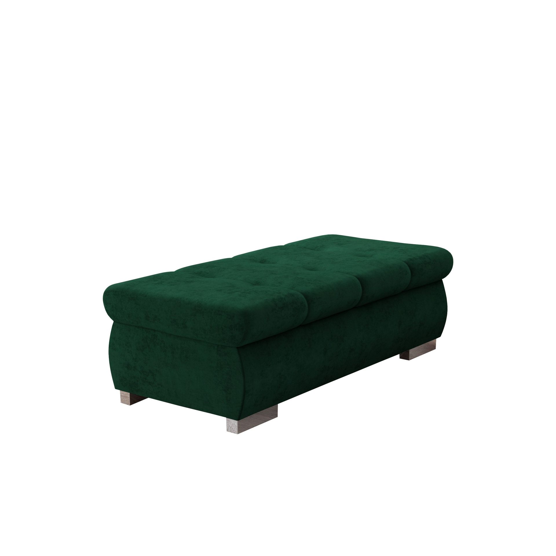 Cerys Fotpall 120 cm - Gr&ouml;n