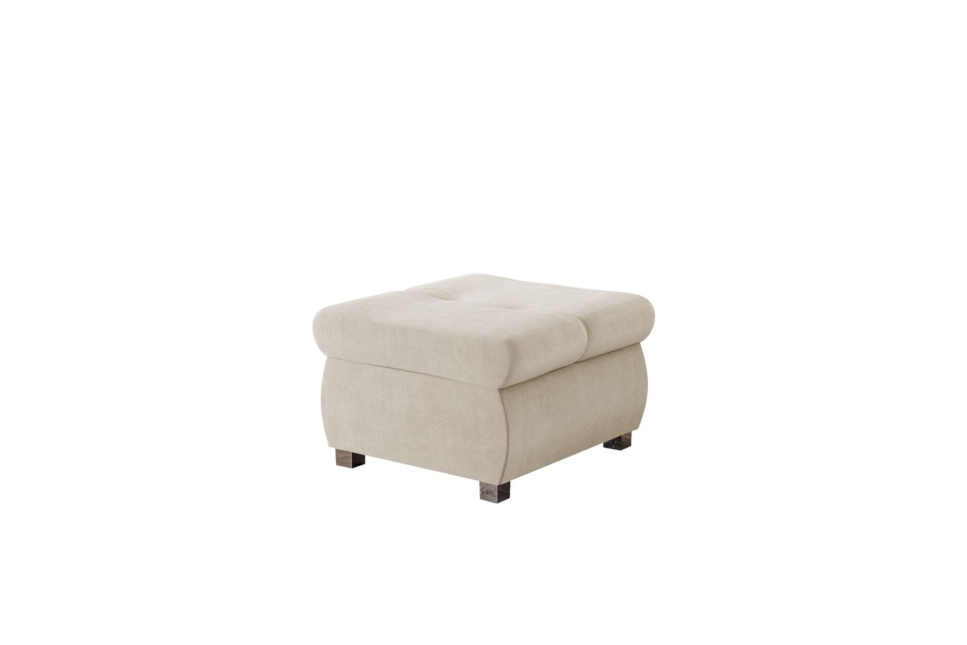 Cerys Fotpall 60 cm - Beige