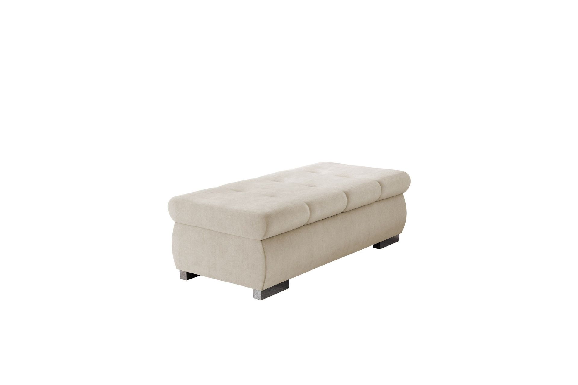 Cerys Fotpall 60 cm - Beige